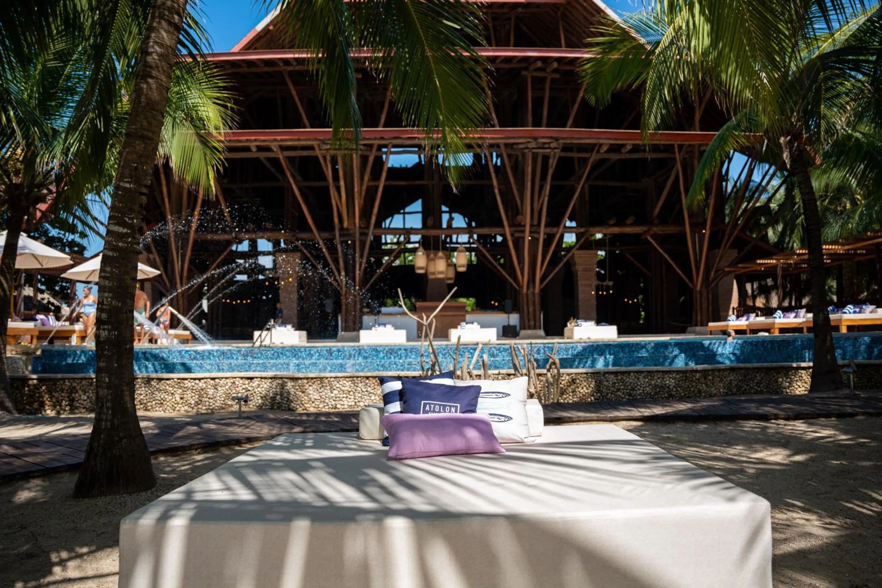 Pool view in Castillete Hotel & Beach Club