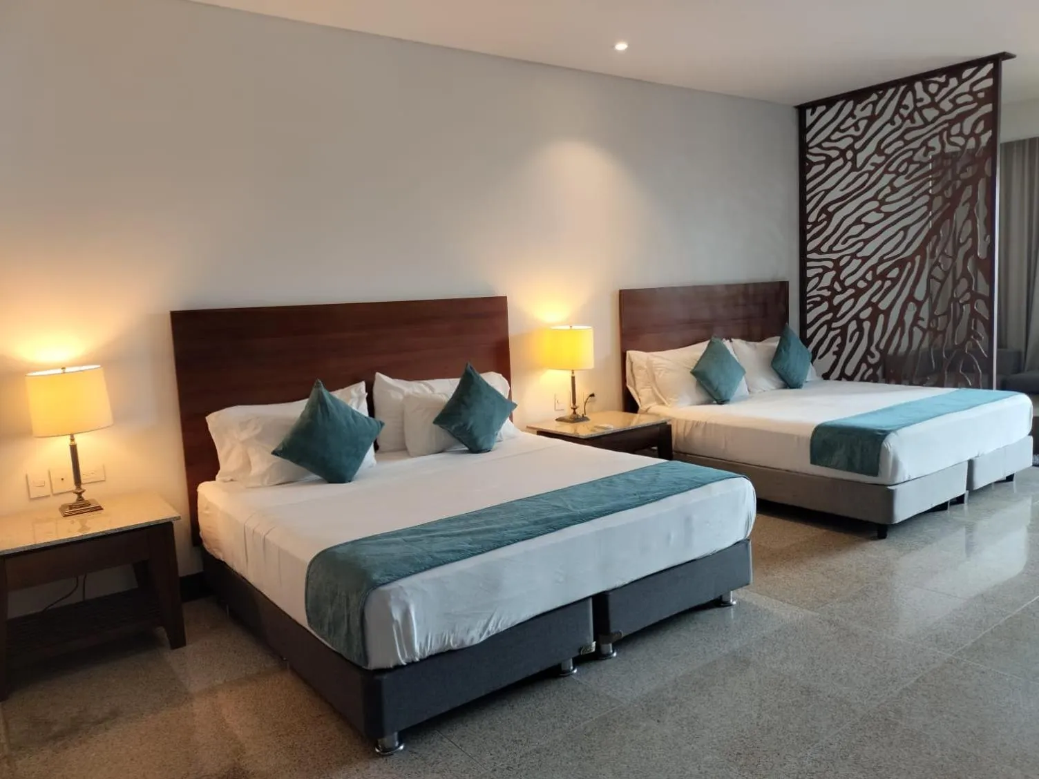 Bed in Castillete Hotel & Beach Club