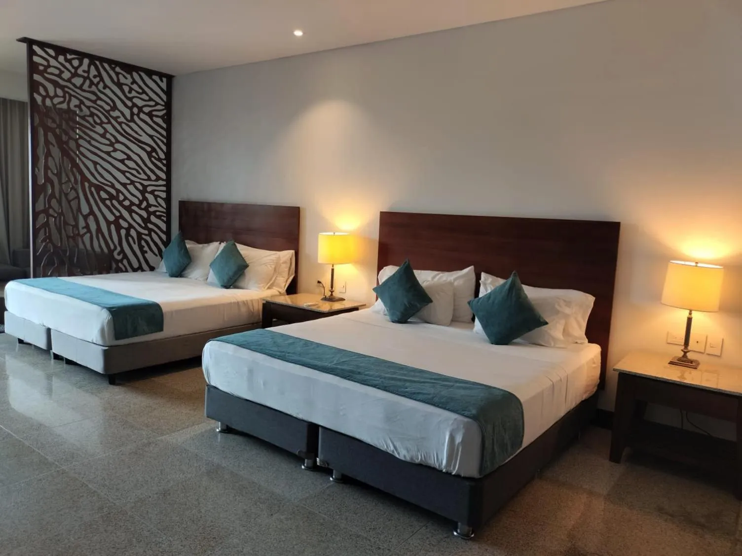 Bed in Castillete Hotel & Beach Club