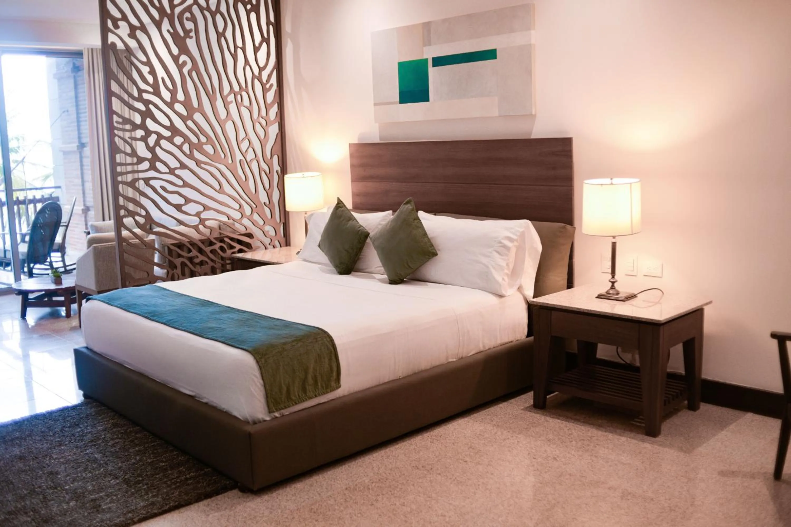 Bed in Castillete Hotel & Beach Club