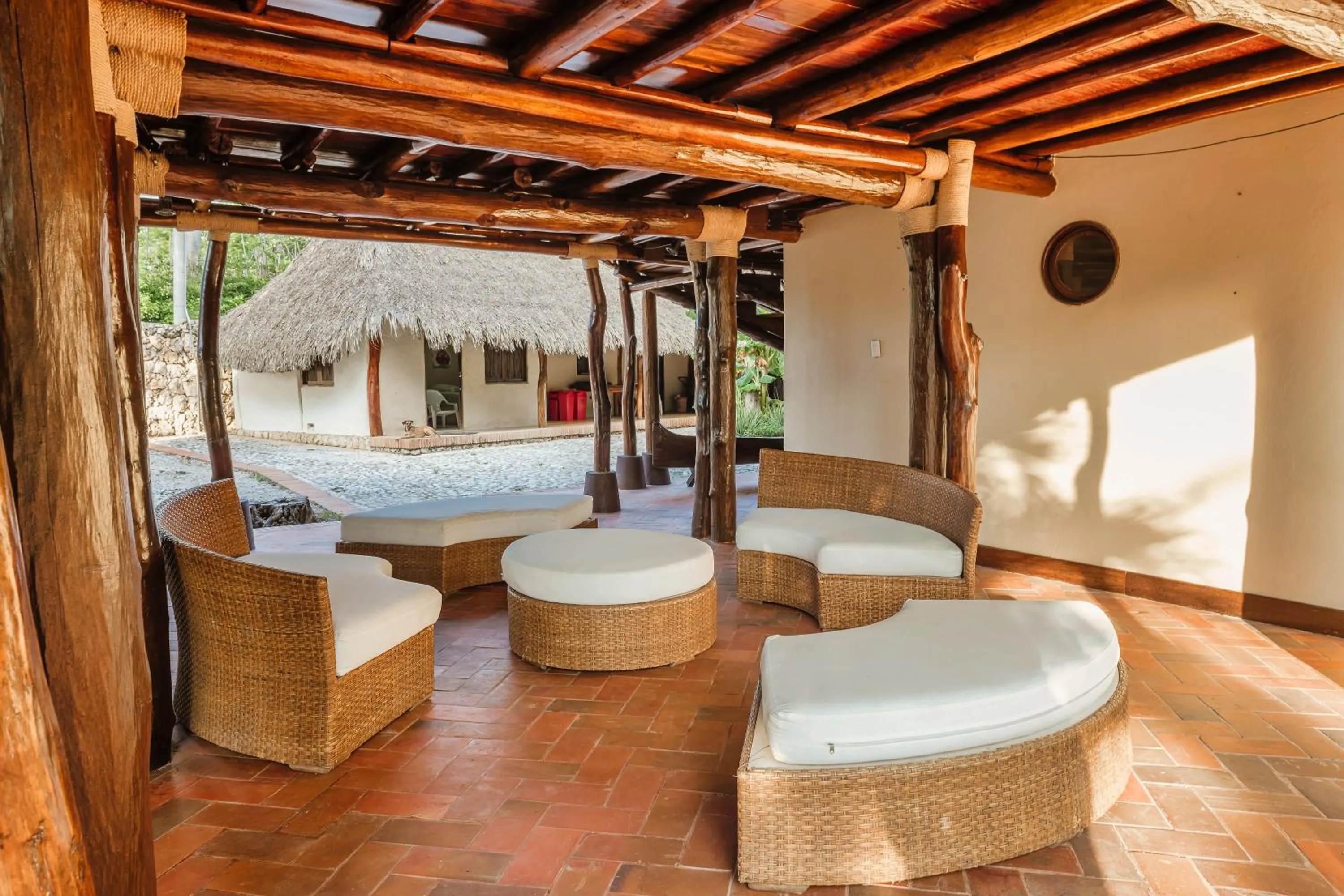 Living room in Castillete Hotel & Beach Club