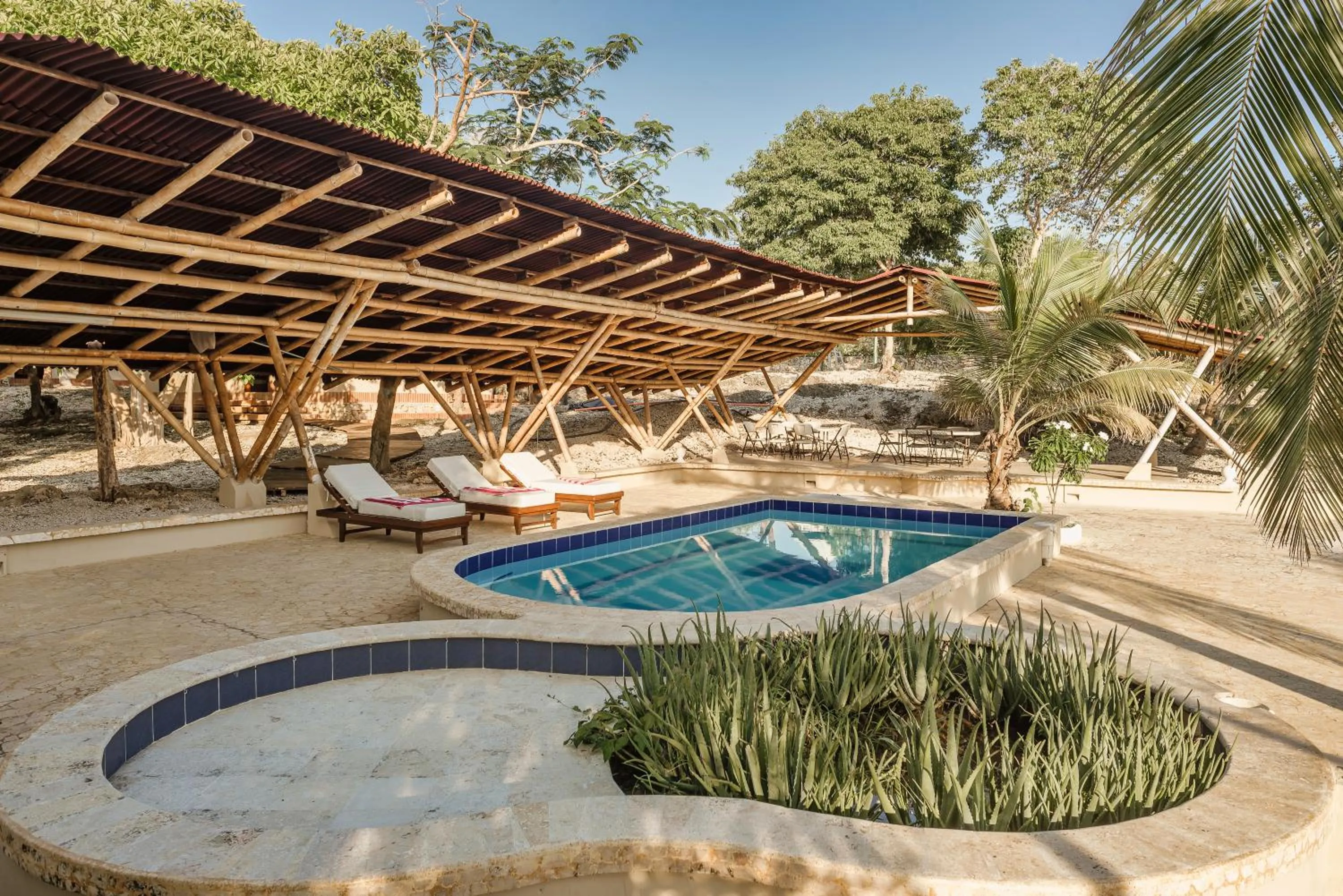 Swimming pool in Castillete Hotel & Beach Club