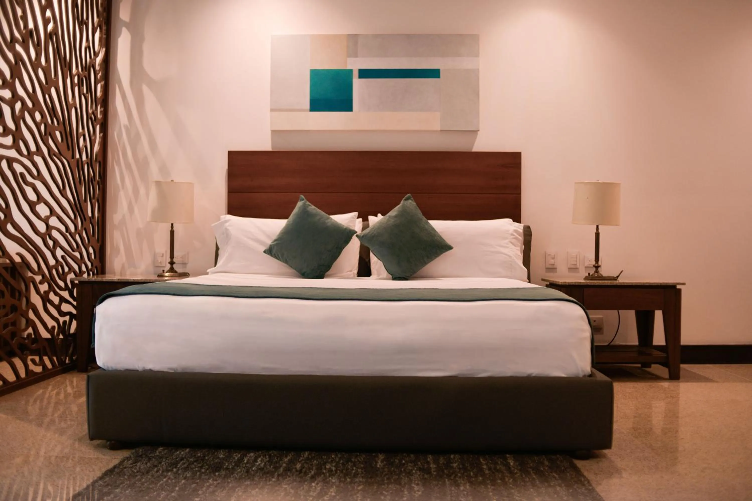 Bed in Castillete Hotel & Beach Club