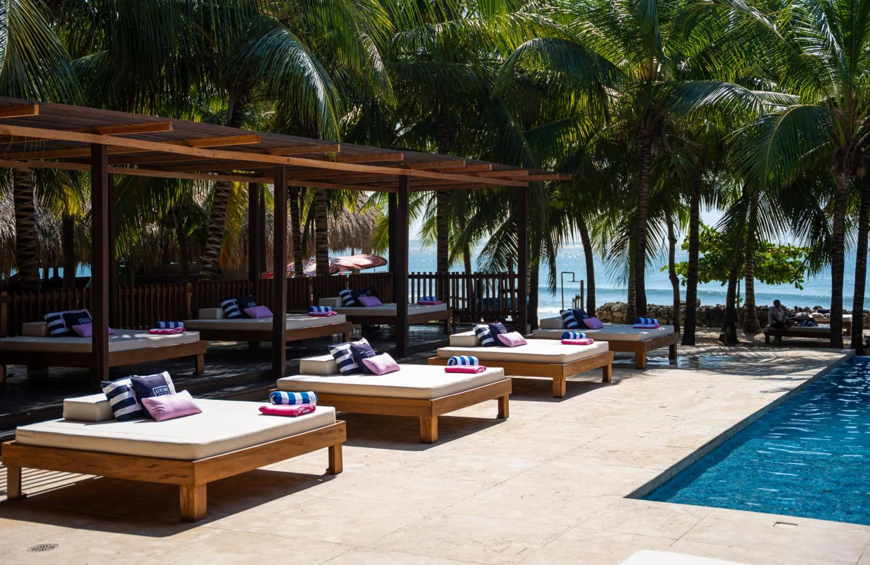 Swimming pool in Castillete Hotel & Beach Club