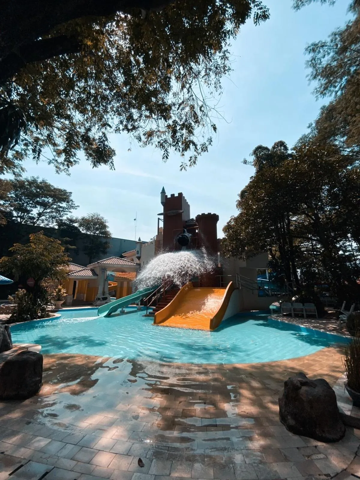 Aqua park in Ispi Hotel Cikarang Festival