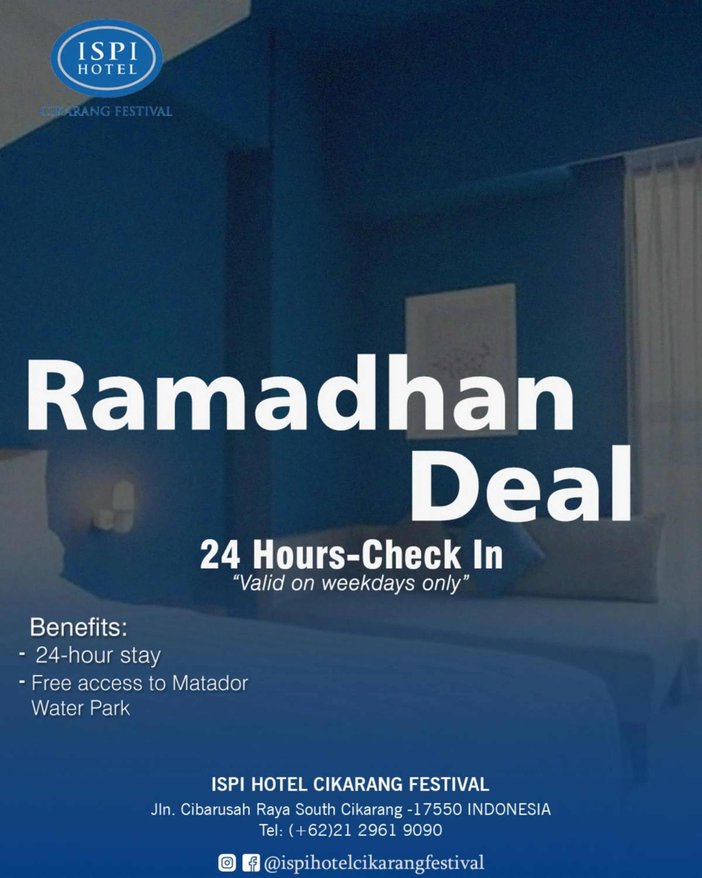 Standard Twin Room in Ispi Hotel Cikarang Festival