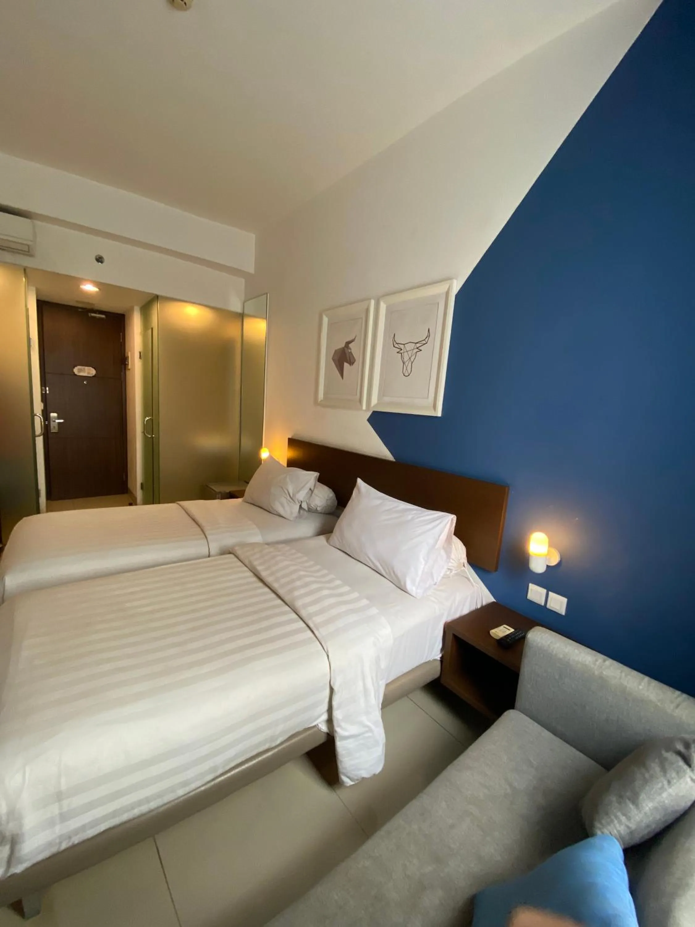 Bed in Ispi Hotel Cikarang Festival