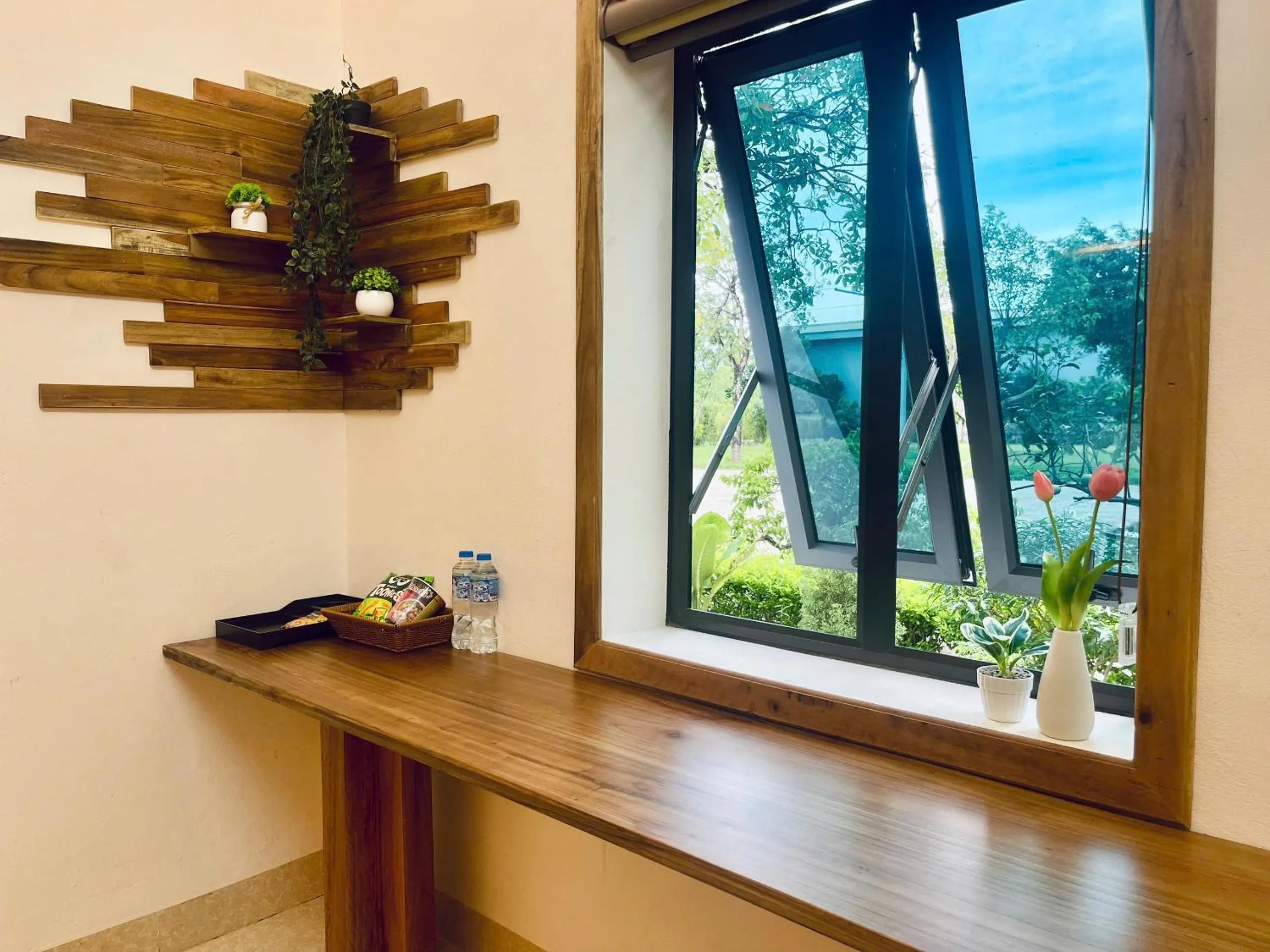 Garden view in Hoa Lu Garden Resort