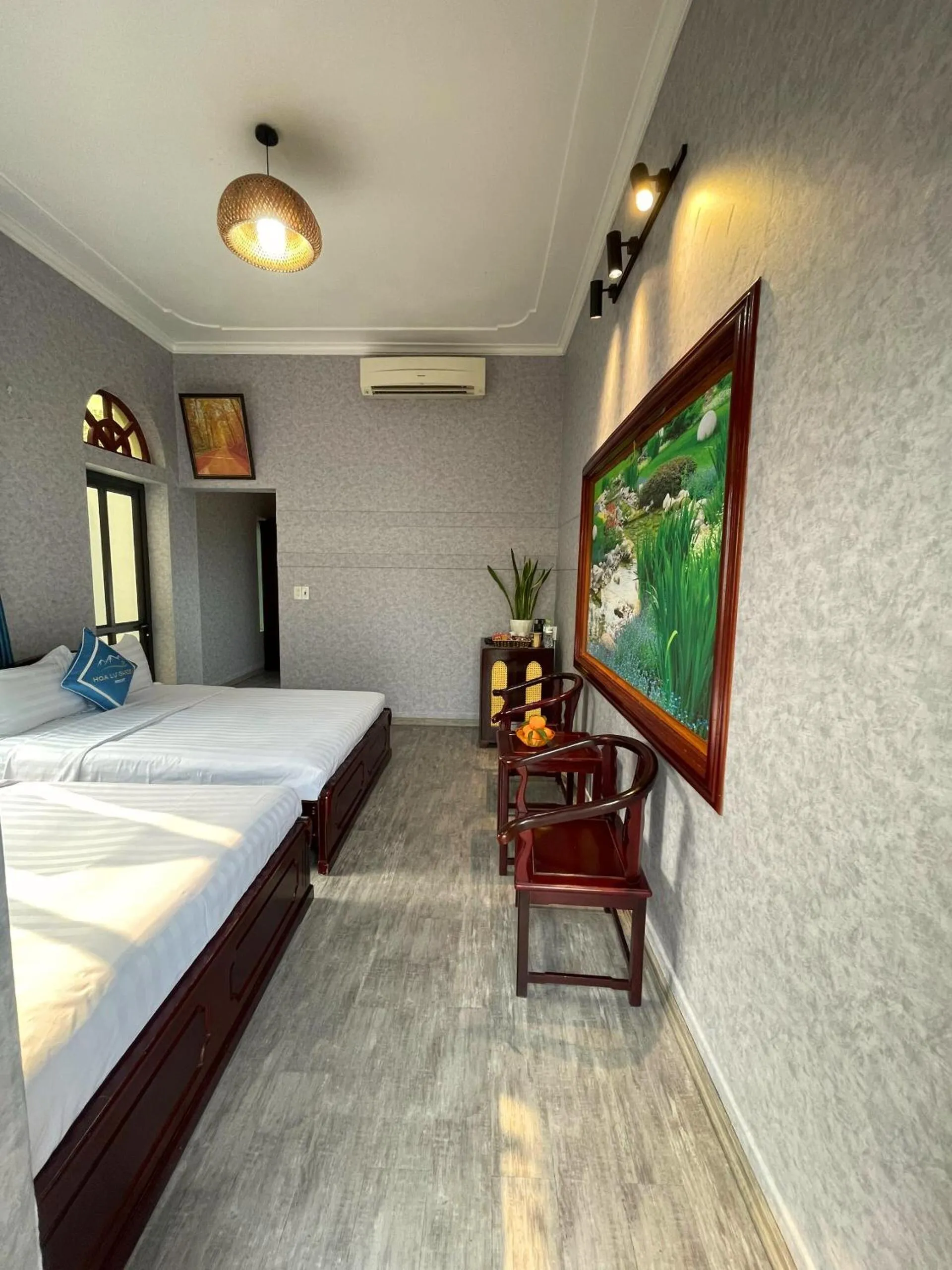 View (from property/room), Bed in Hoa Lu Garden Resort