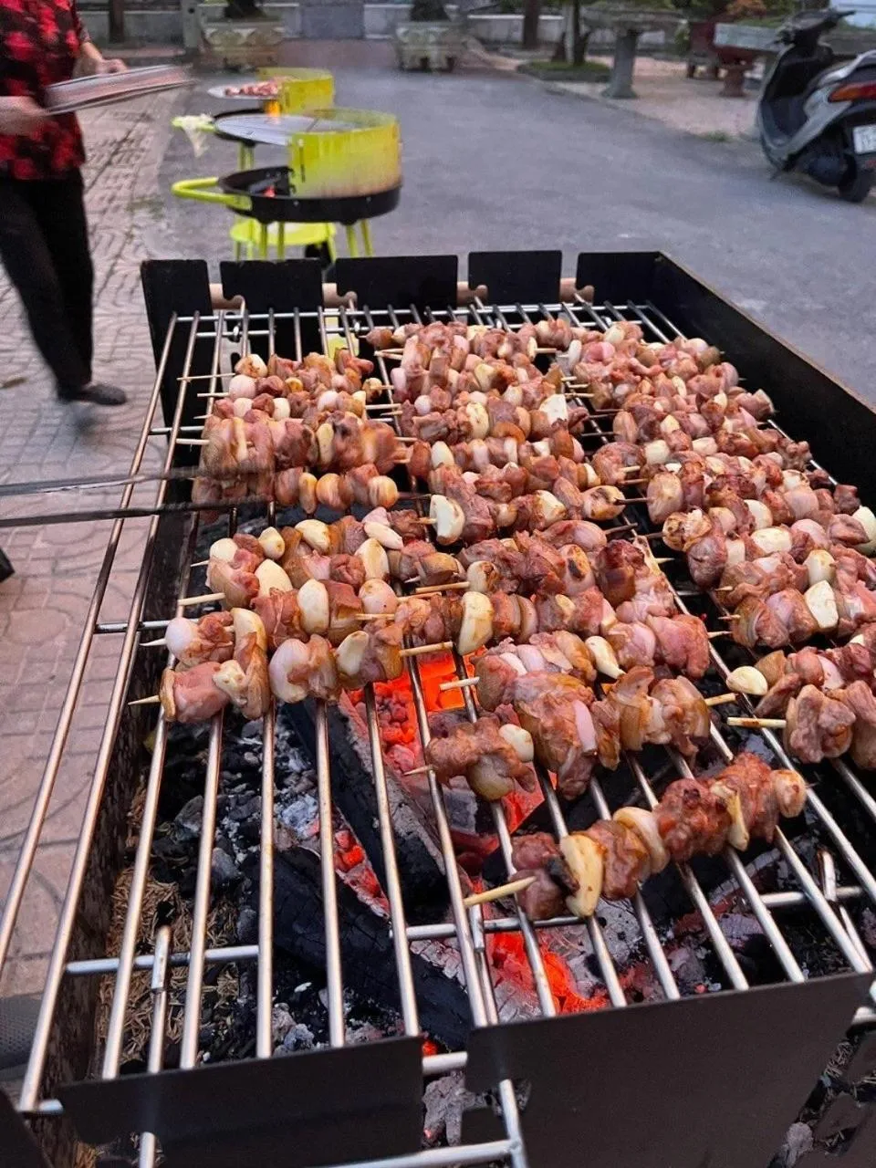 BBQ facilities in Hoa Lu Garden Resort