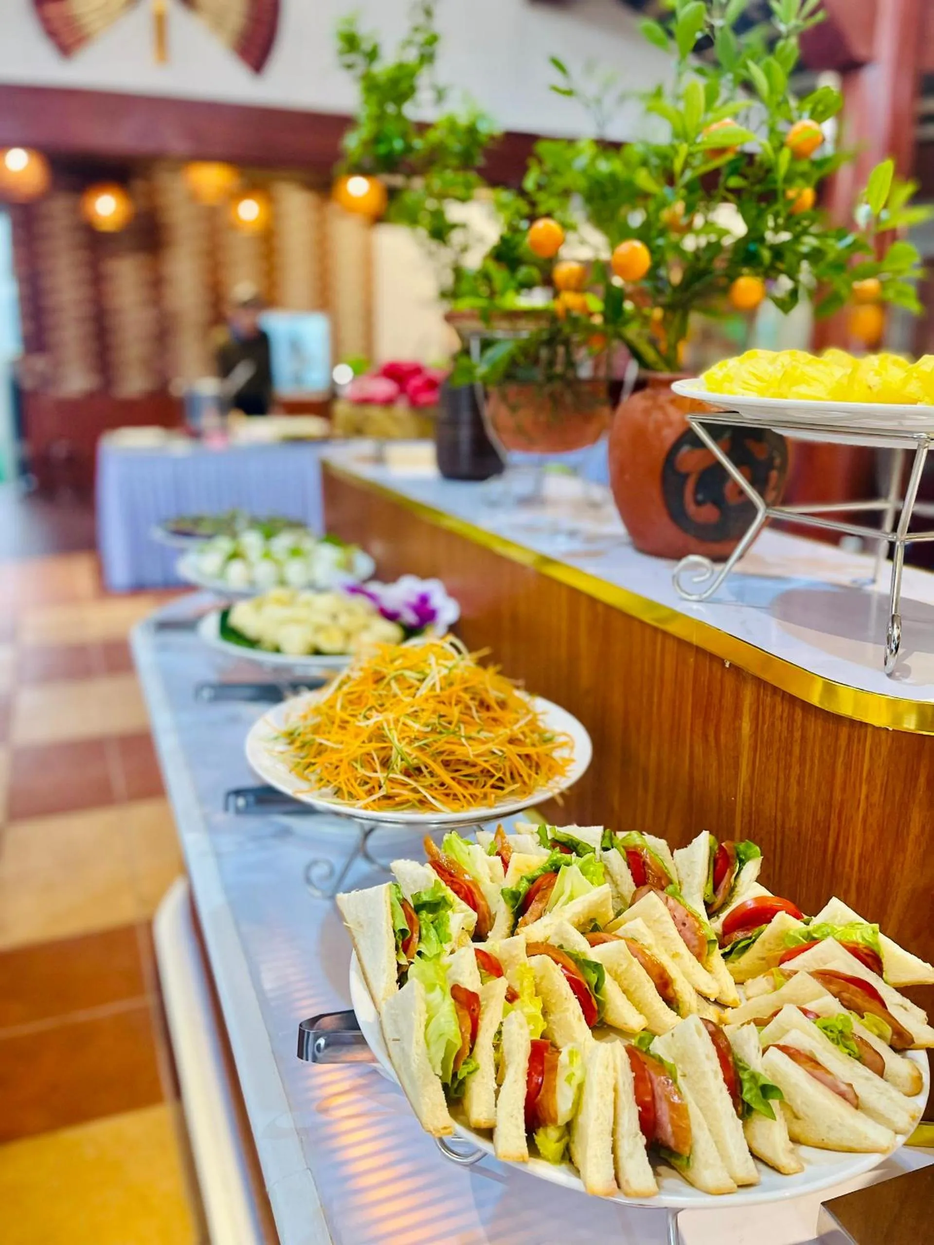 Breakfast in Hoa Lu Garden Resort