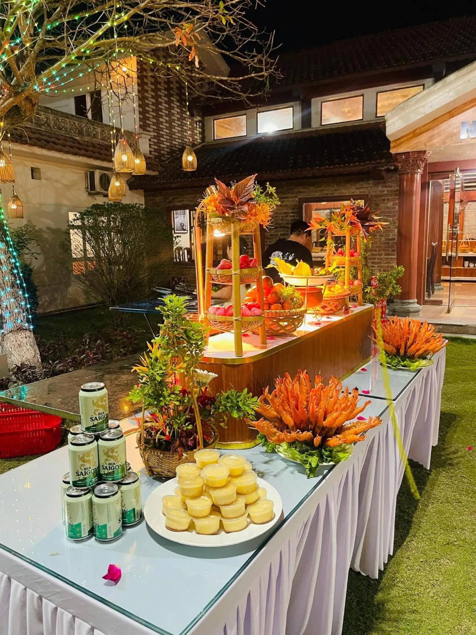 BBQ facilities in Hoa Lu Garden Resort