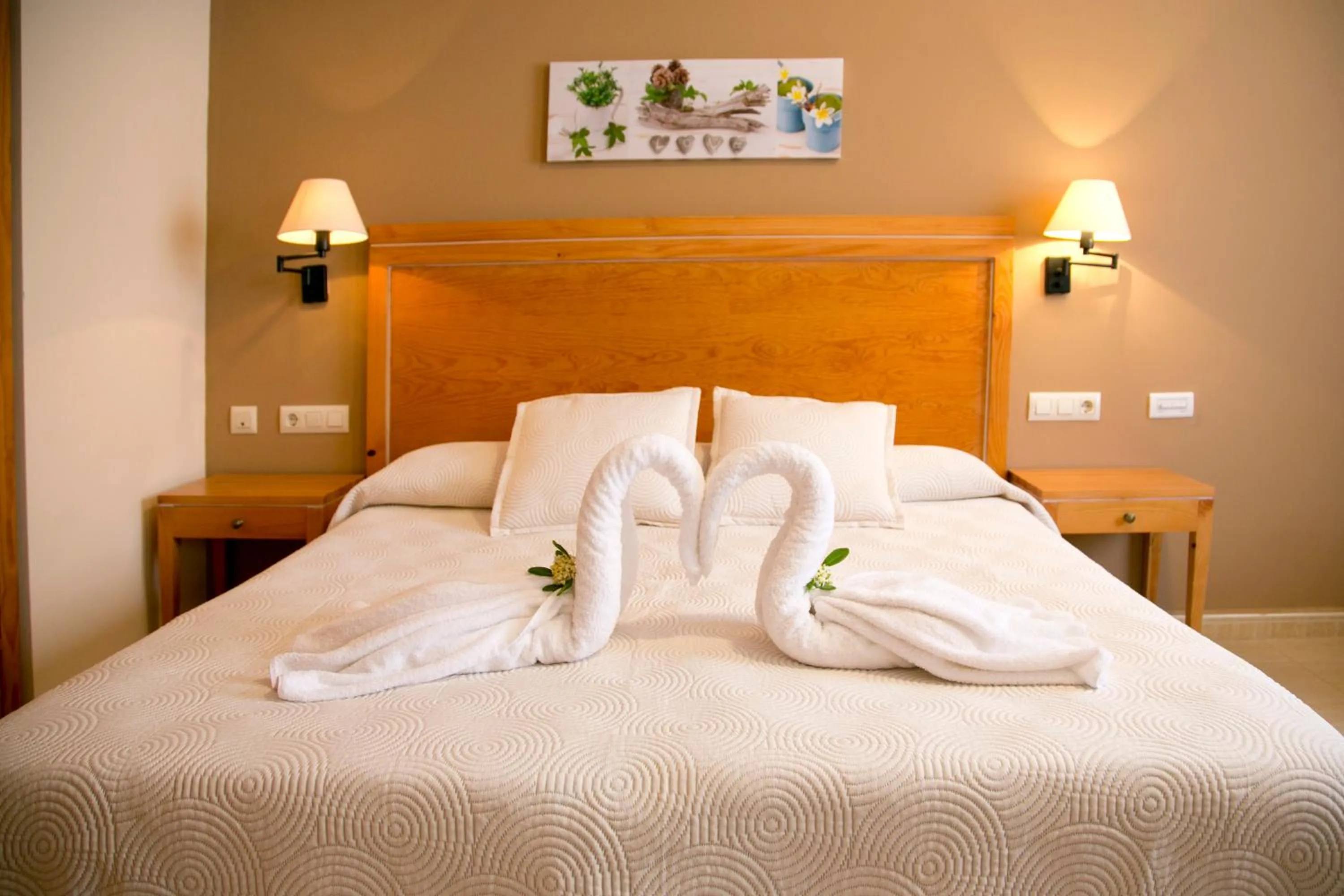 Bed in Aparthotel Bahia Pinosol