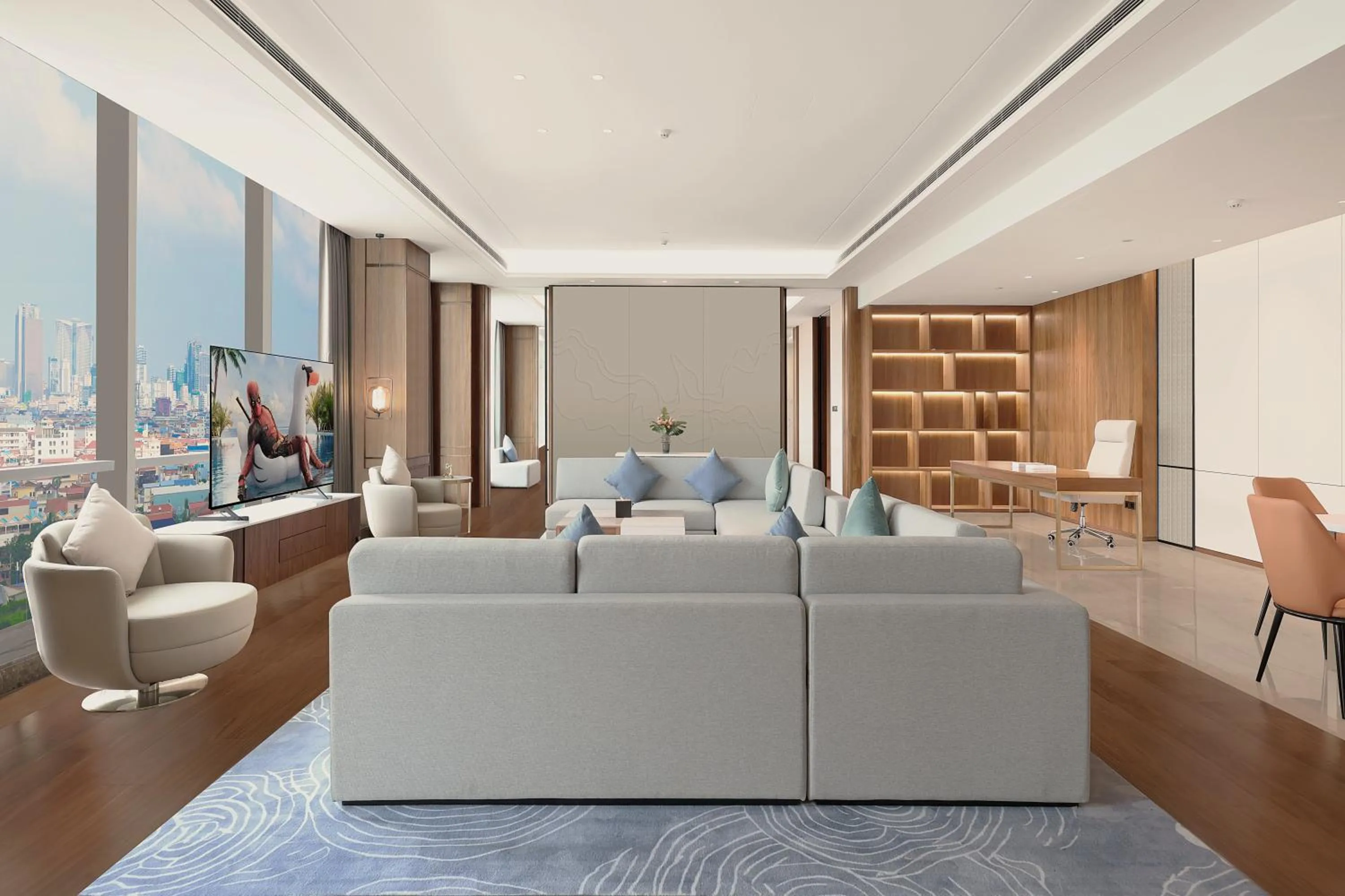 Living room in VM Hotel