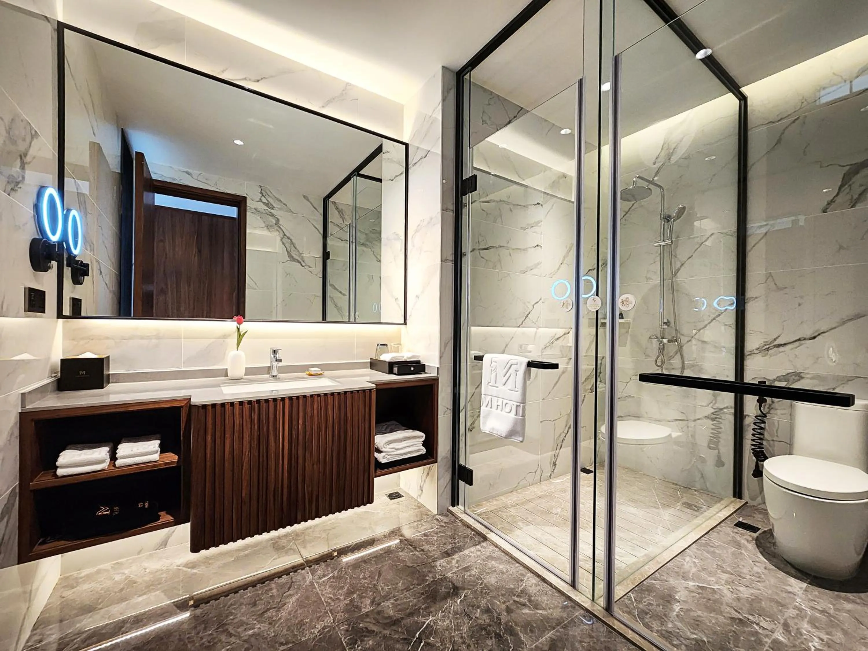 Bathroom in VM Hotel