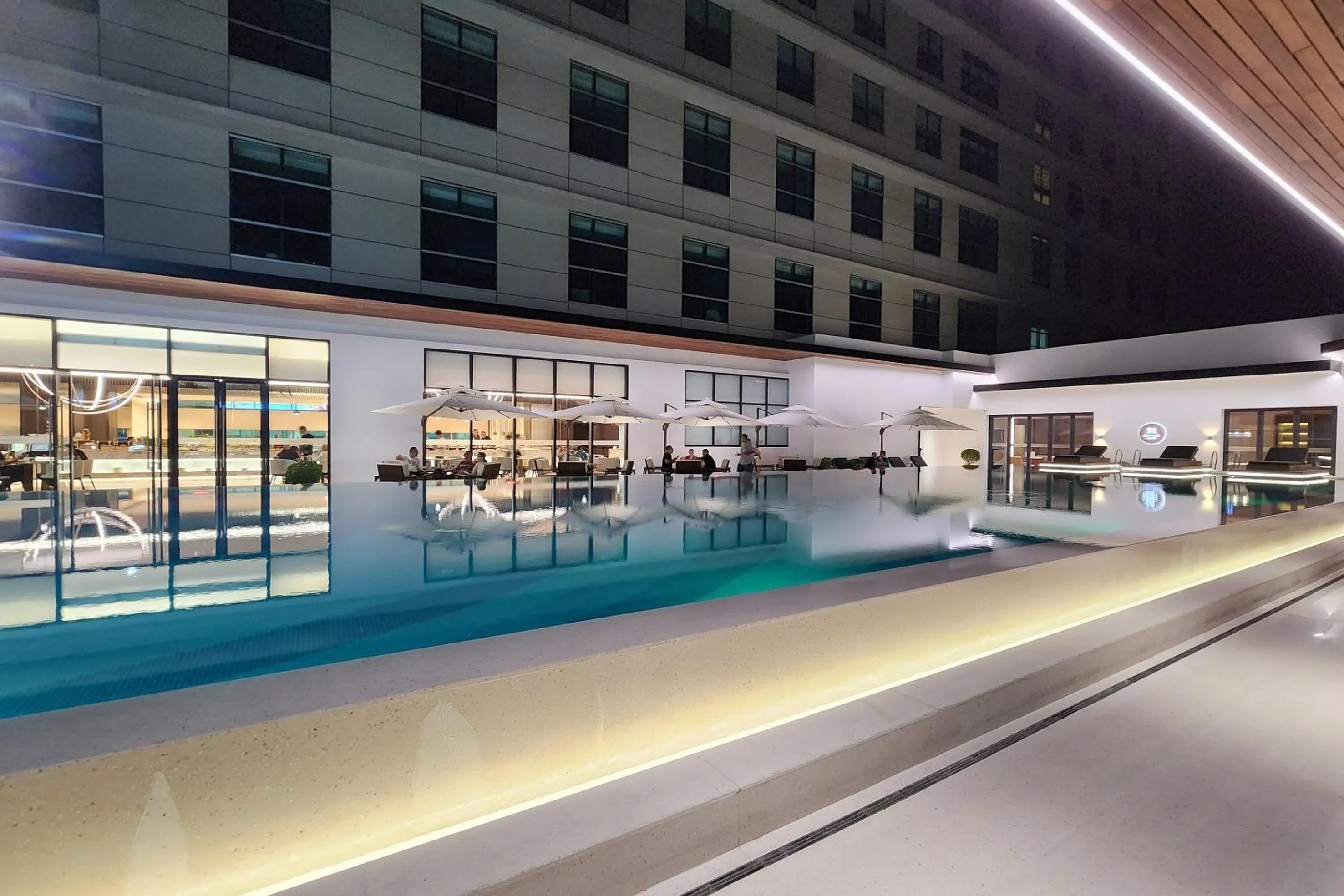 Swimming pool in VM Hotel