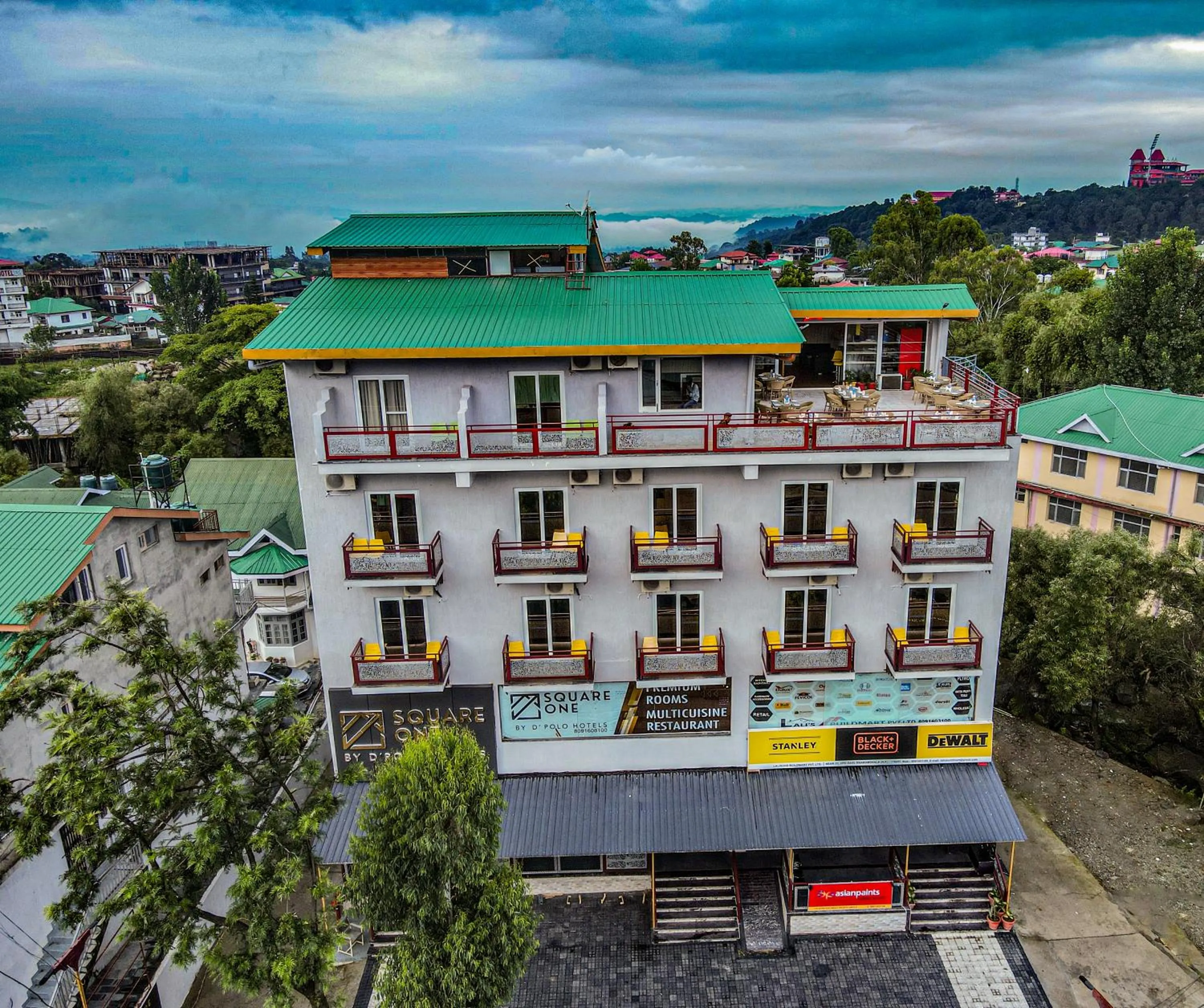 Property building in Hotel Square One by D'Polo Dharamshala