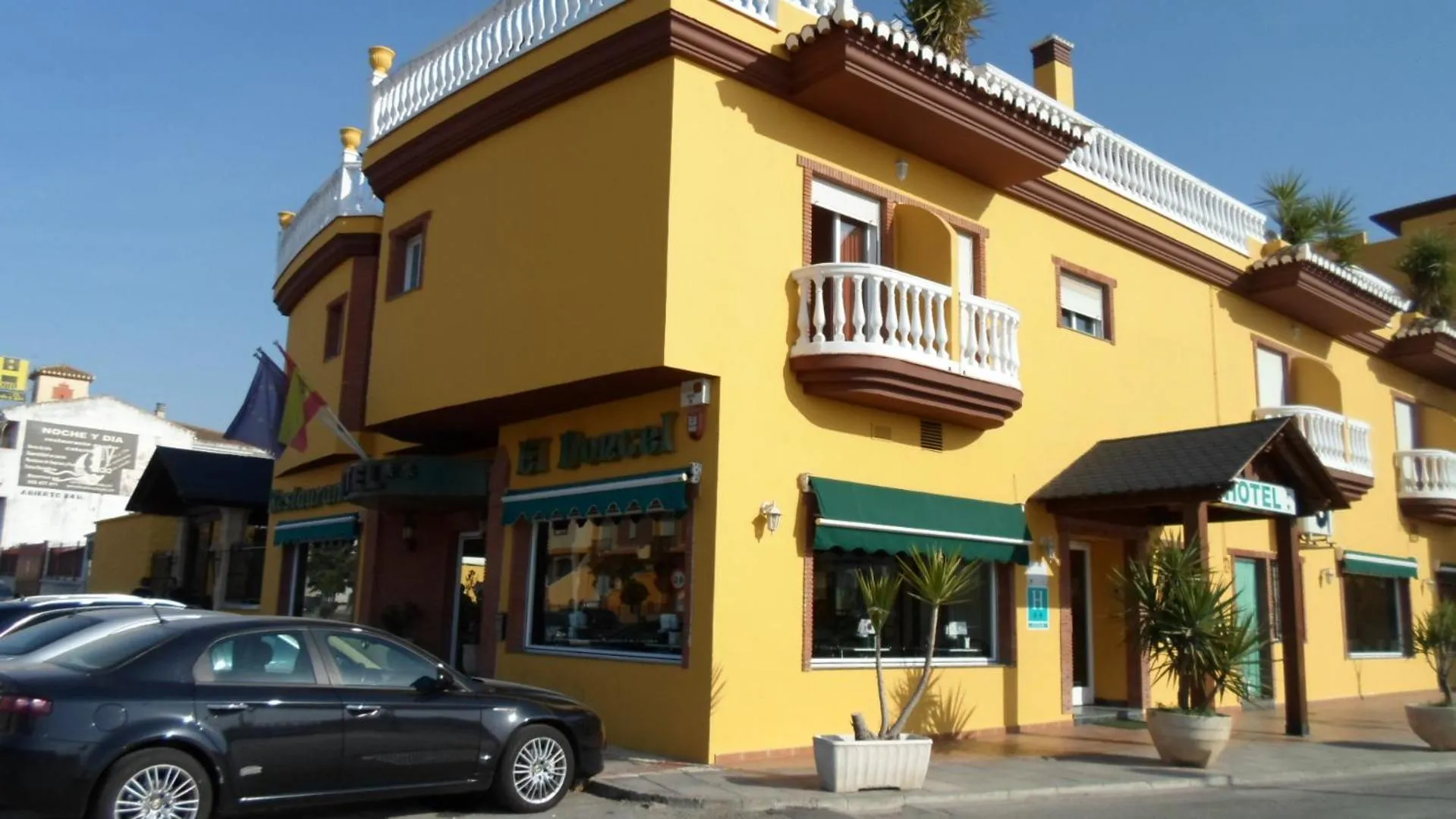 Property building in Hotel El Doncel