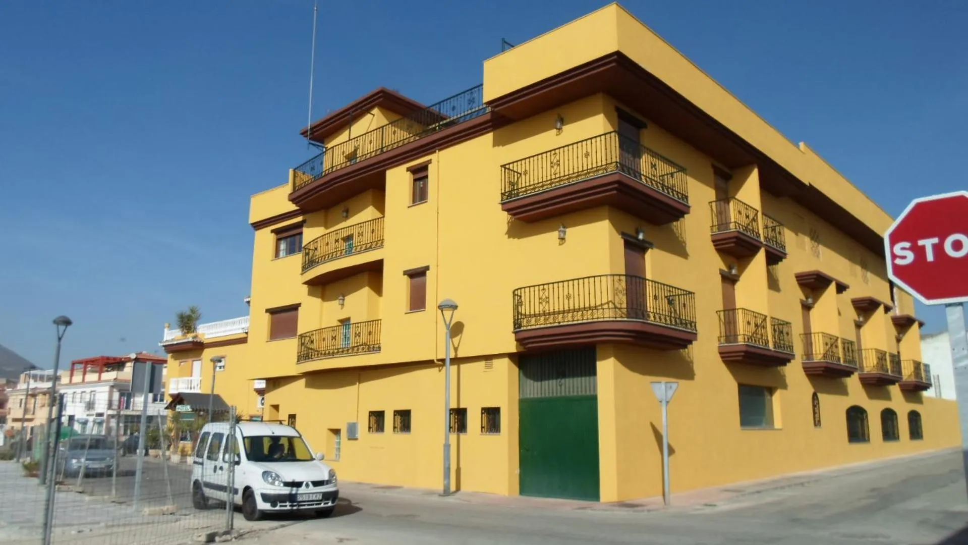 Property building in Hotel El Doncel