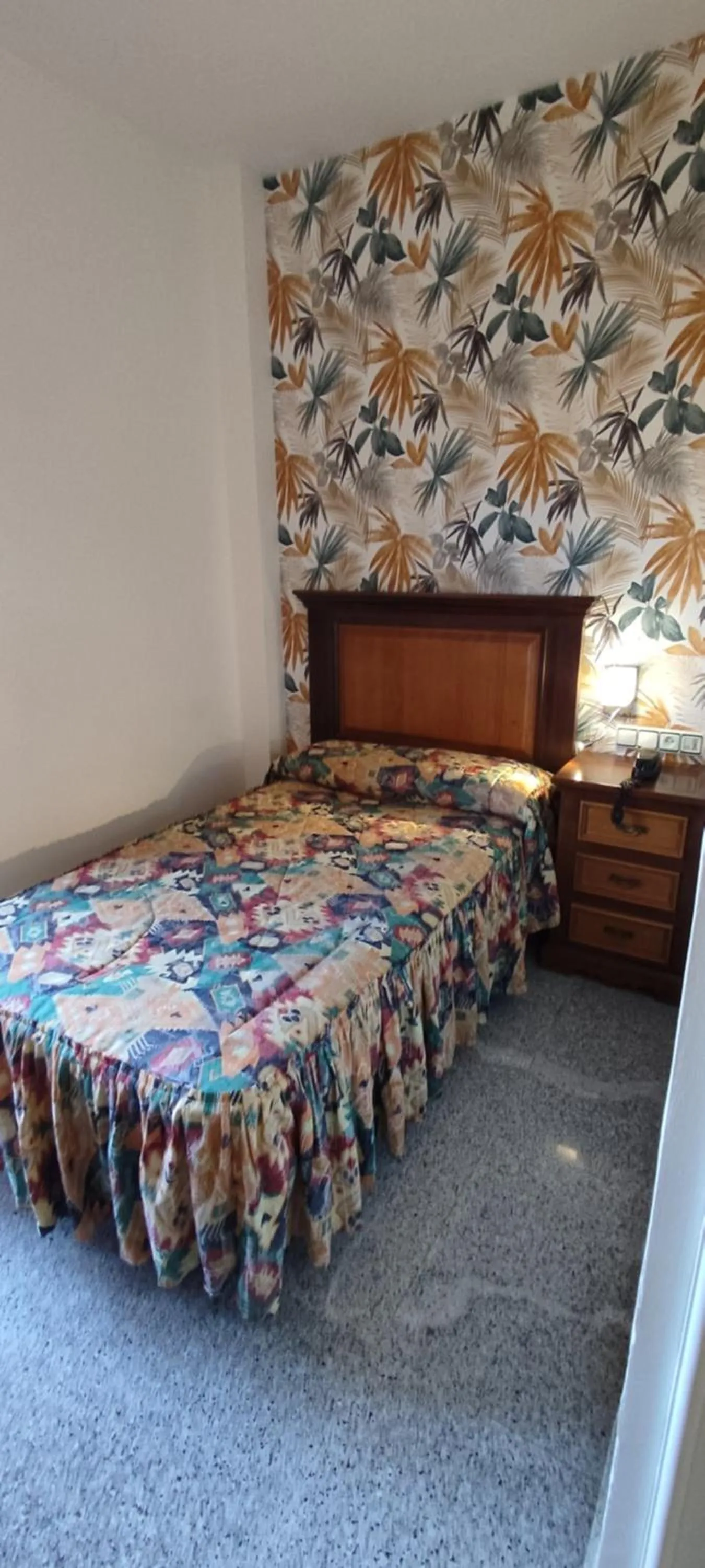 Bed in Hotel El Doncel