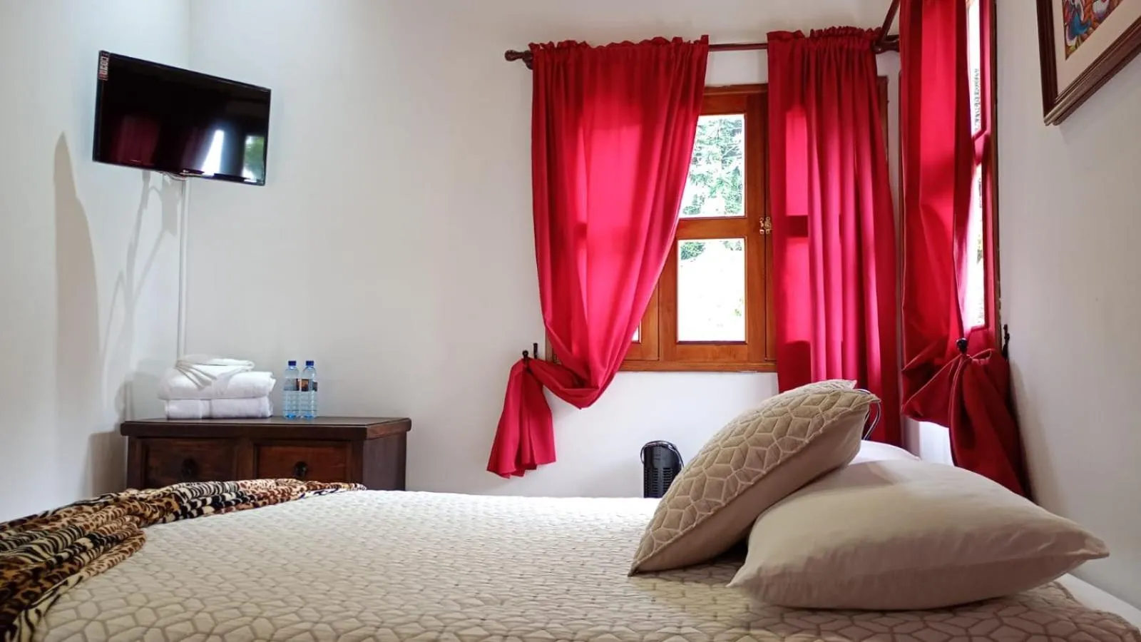 Bed in Hotel y Jardines Casa Búho