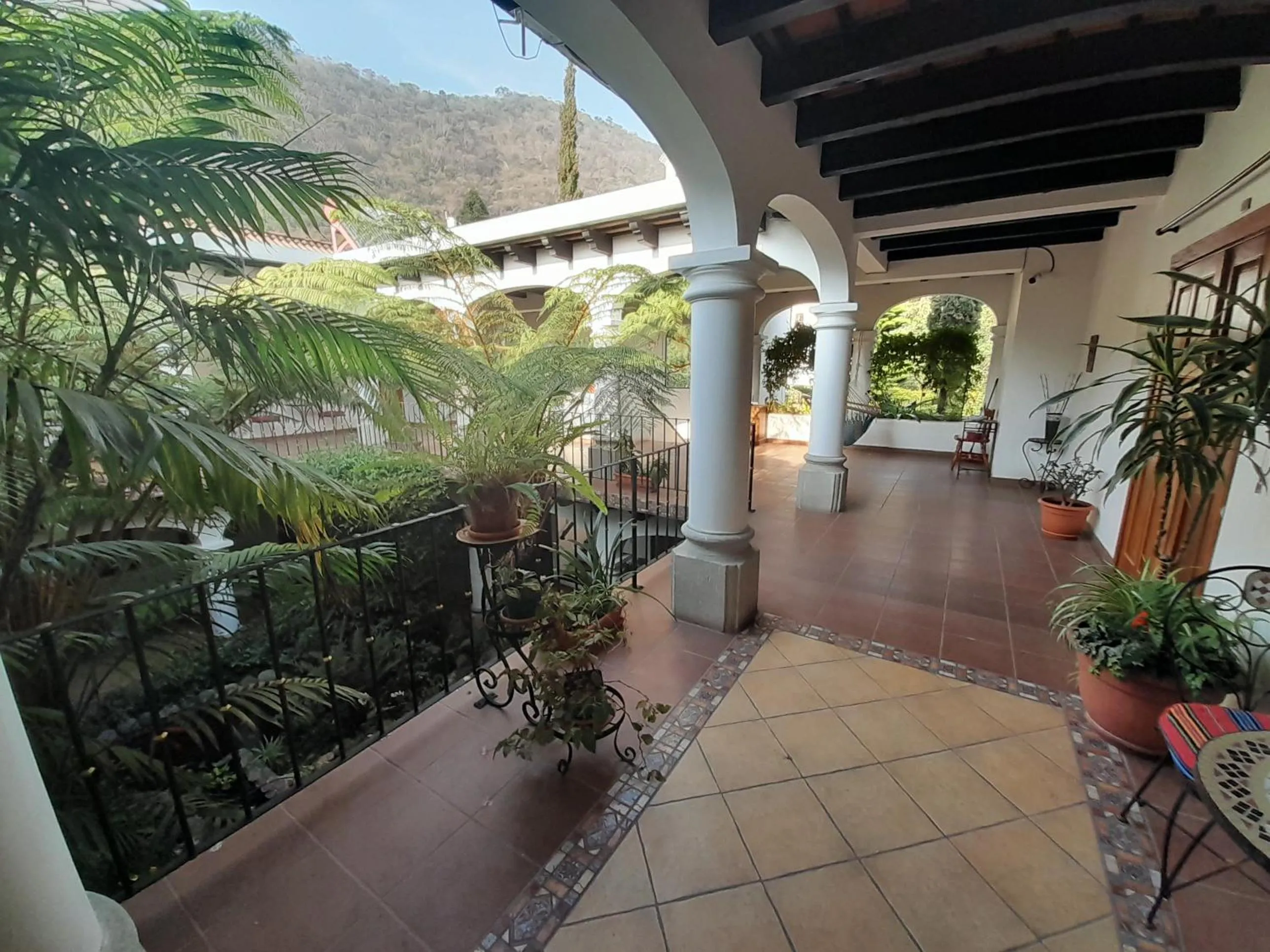 Patio in Hotel y Jardines Casa Búho