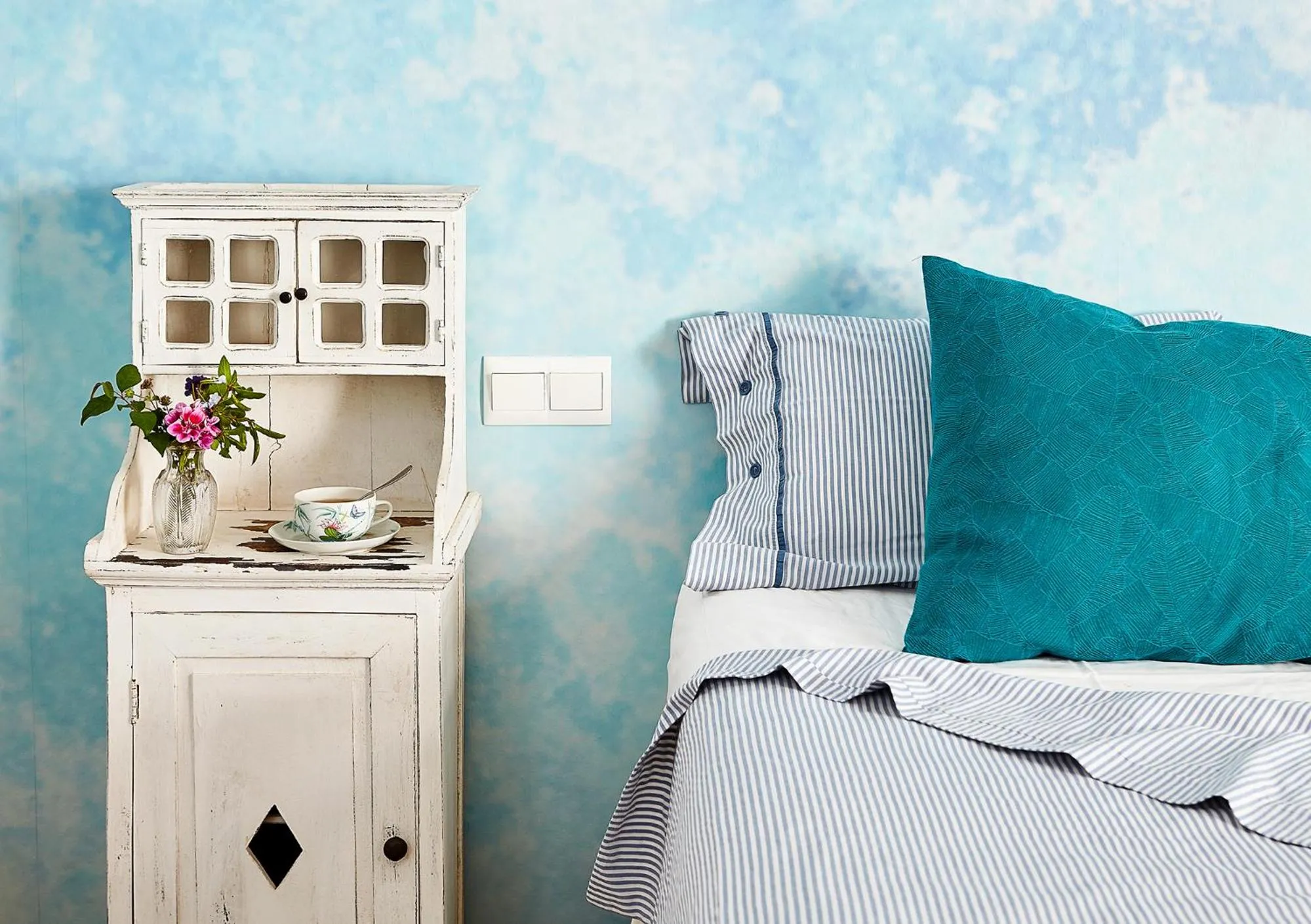 Decorative detail, Bed in La Fructuosa