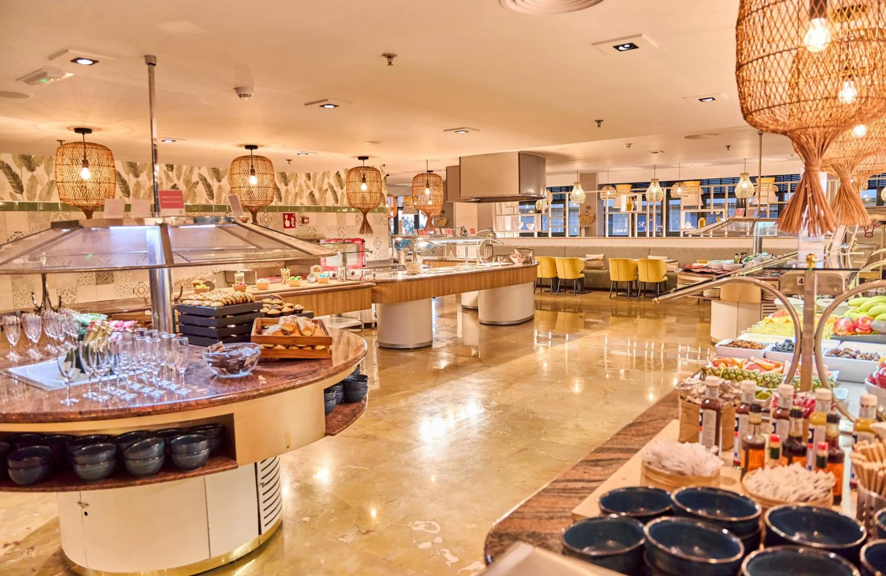 Buffet breakfast in Leonardo Hotel Fuengirola Costa del Sol