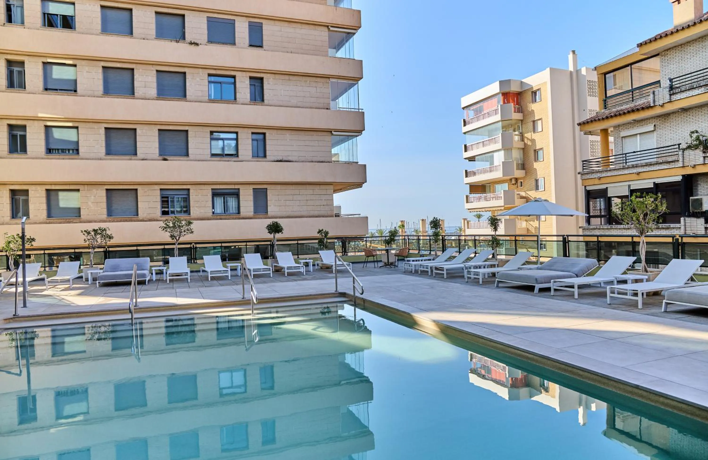 Swimming pool in Leonardo Hotel Fuengirola Costa del Sol