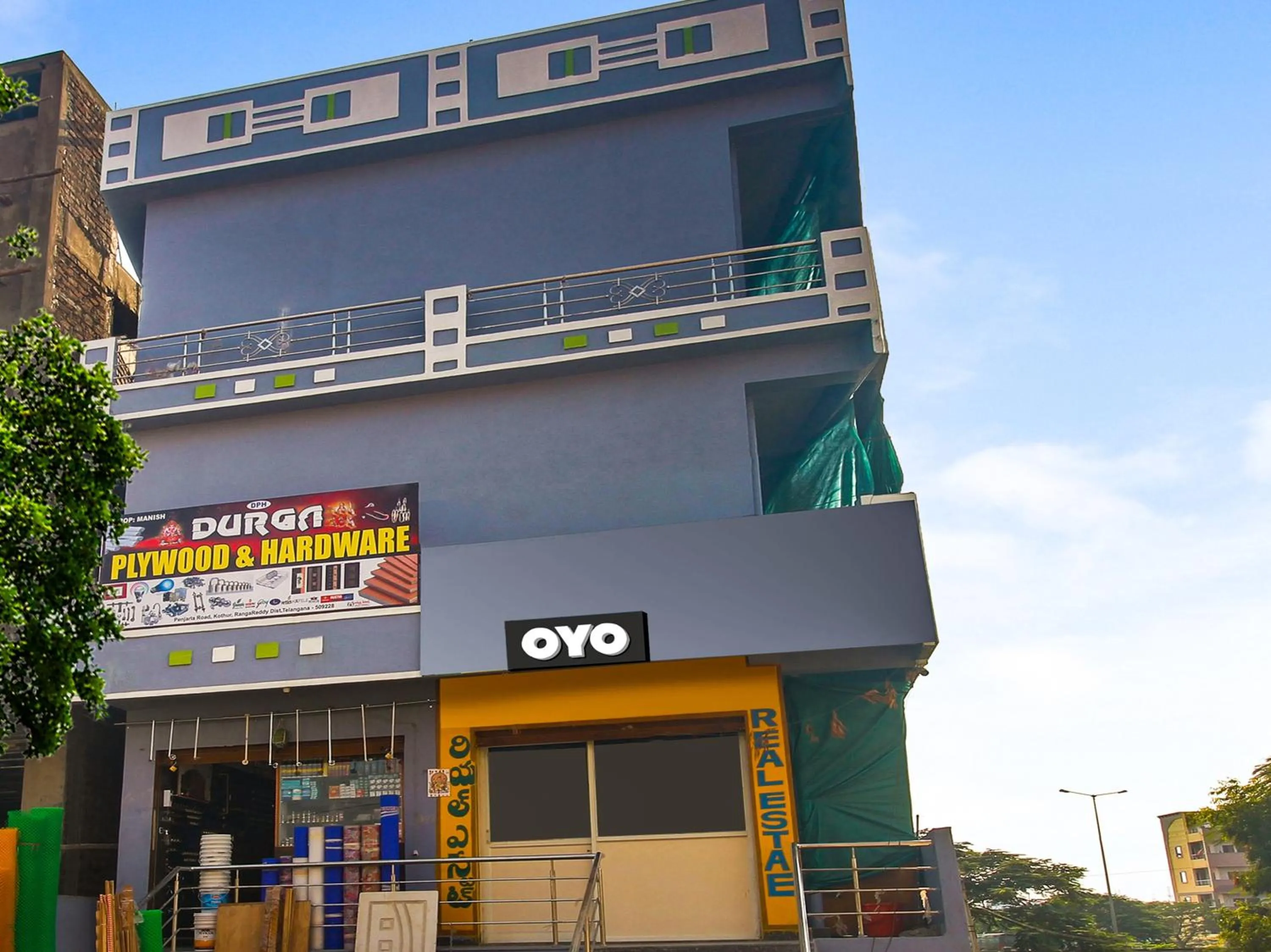 Facade/entrance in Hotel O by OYO AM Luxury AC ROOM'S