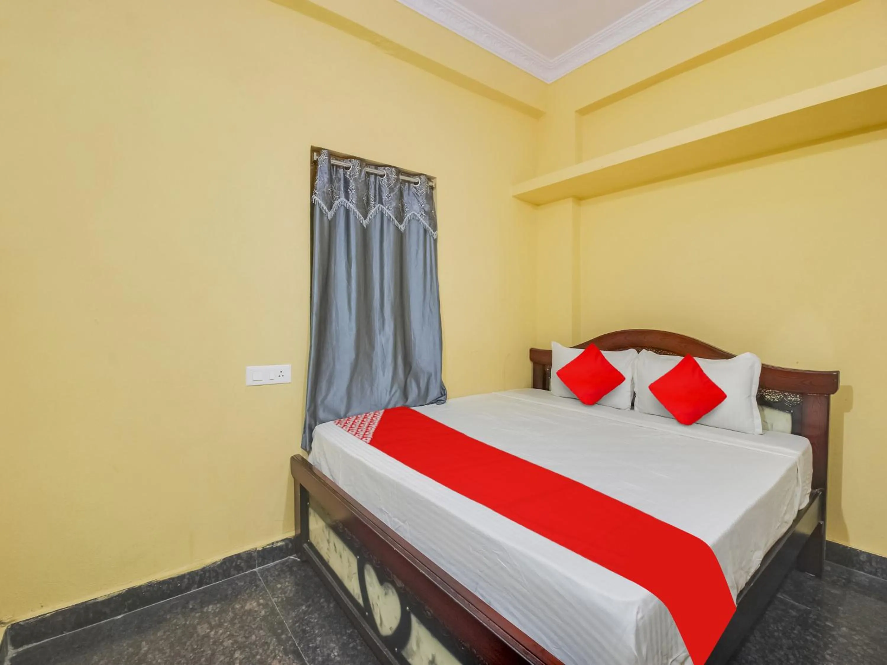 Bedroom, Bed in Hotel O by OYO AM Luxury AC ROOM'S