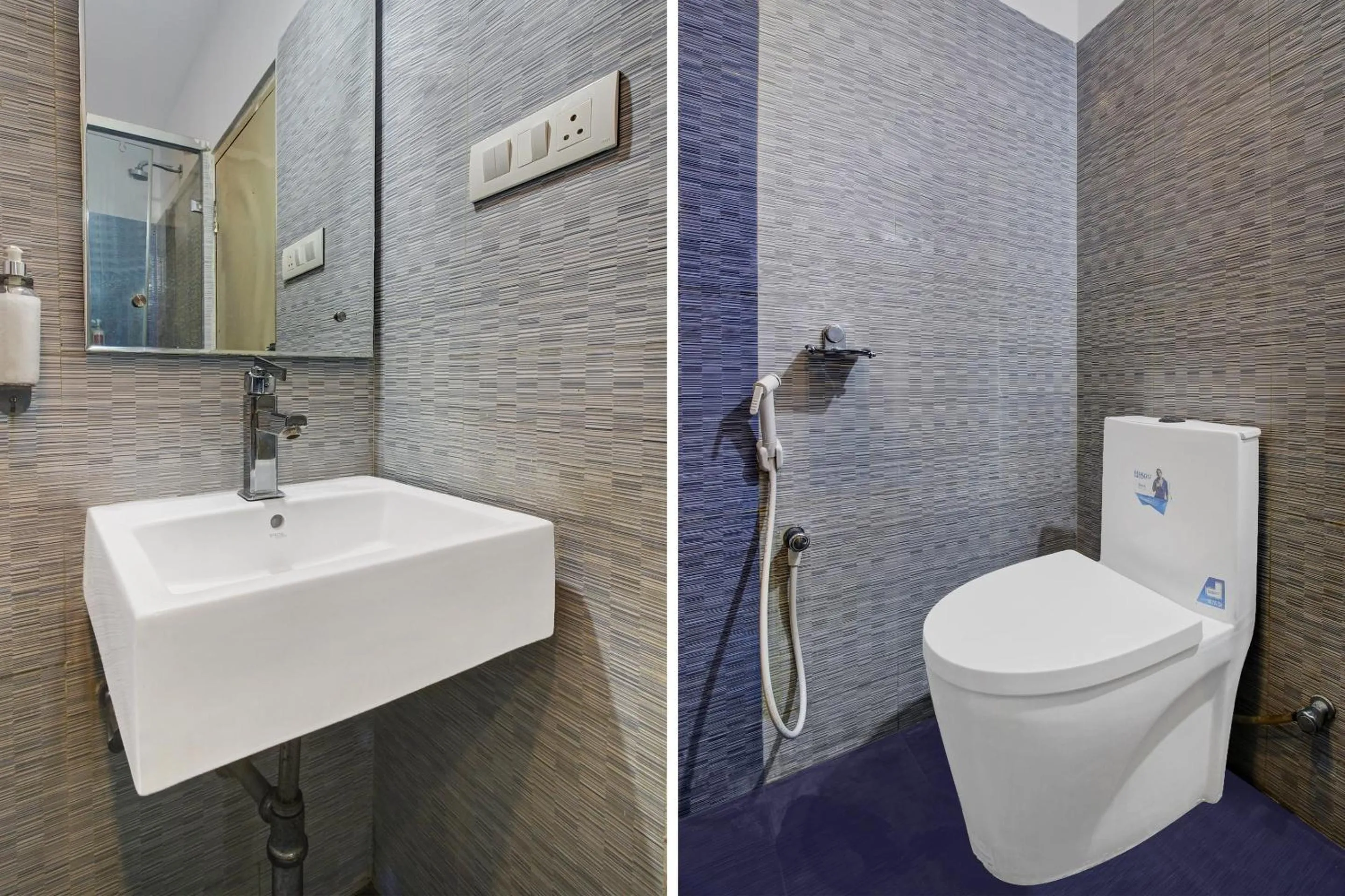 Bathroom in Super Townhouse Oak LB Nagar Ramoji