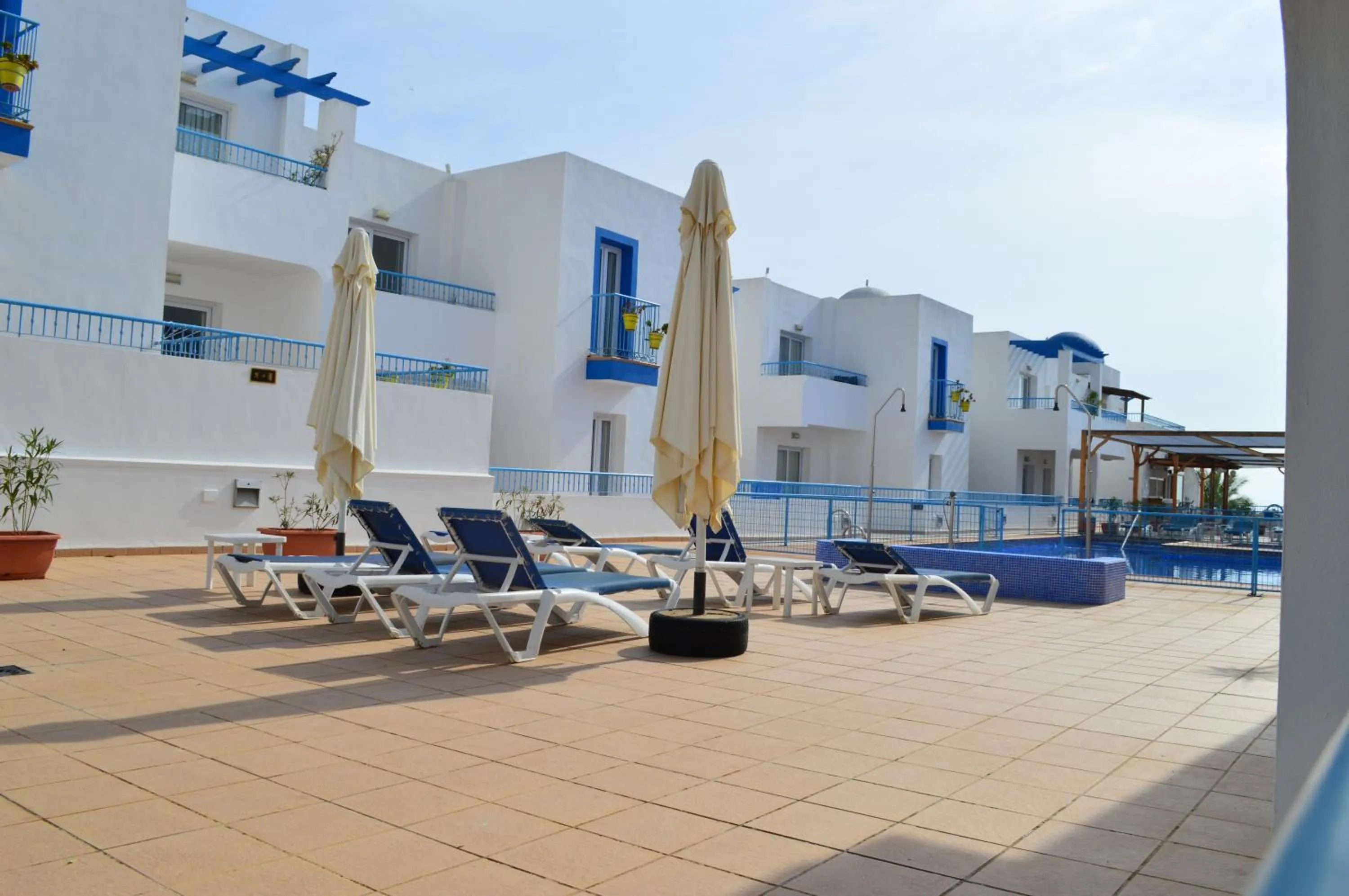 Patio in Hotel Punta del Cantal