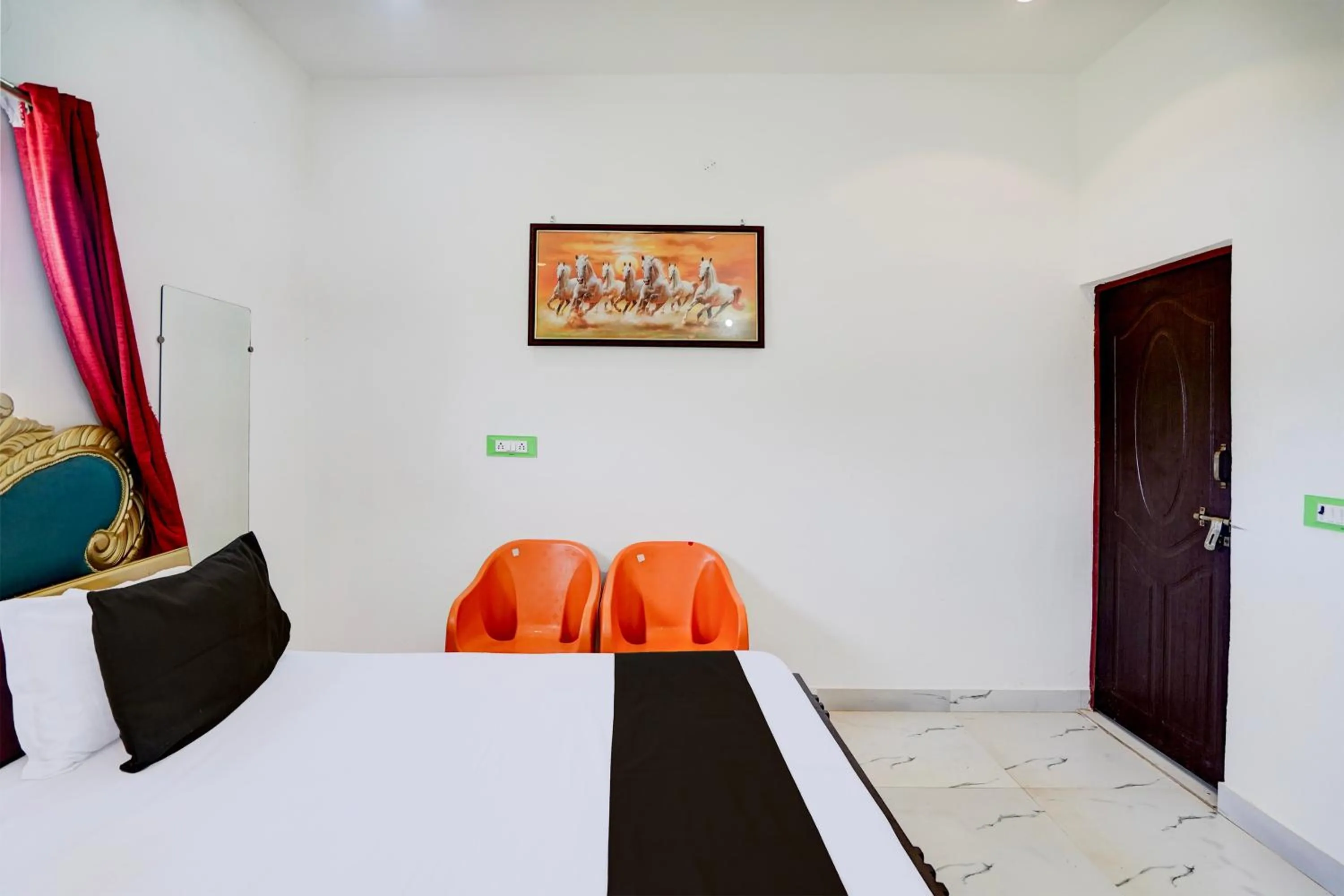 Bedroom, Bed in Hotel O Krishna Manu Palace