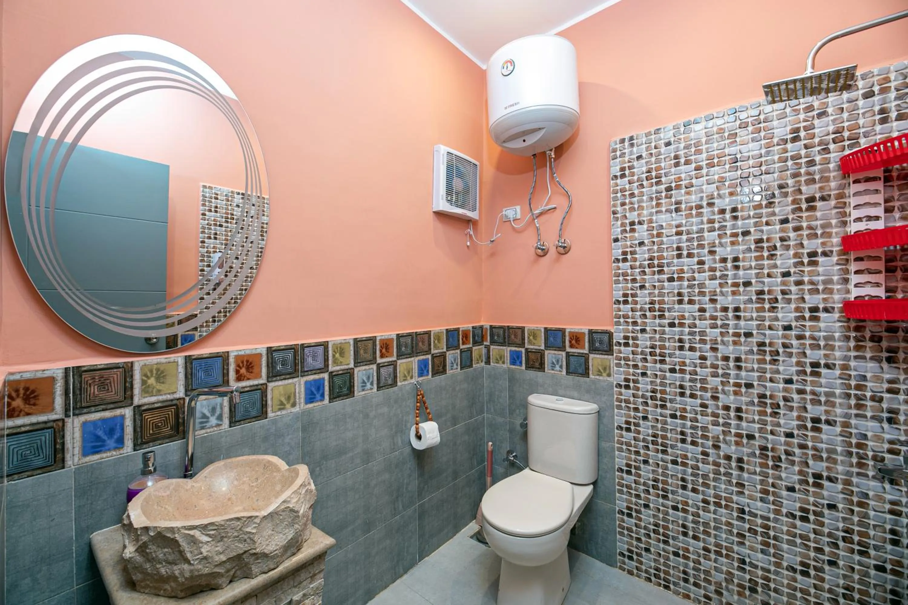 Bathroom in Bedcoin Hostel