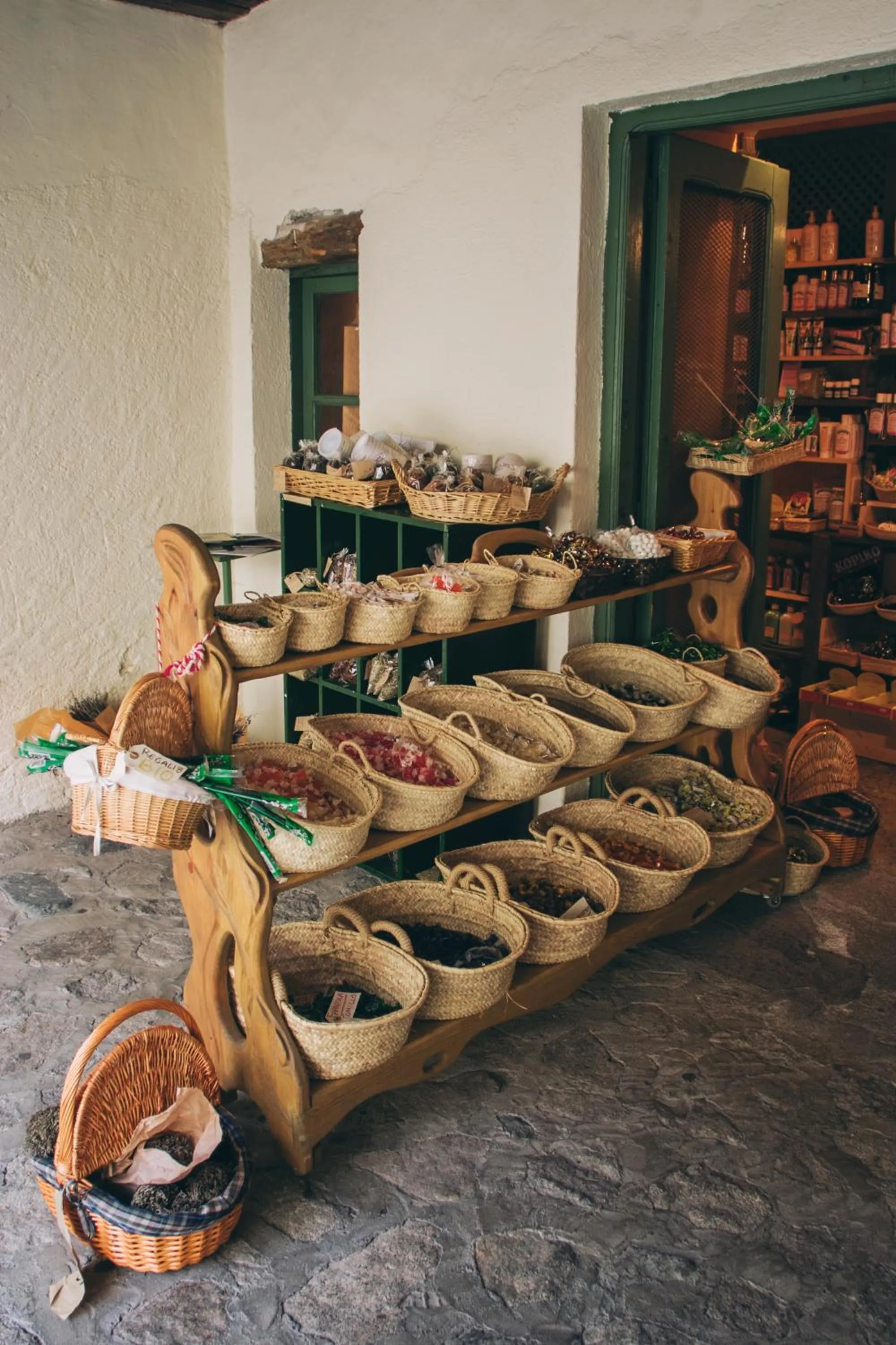 Patio in Hotel Caldas