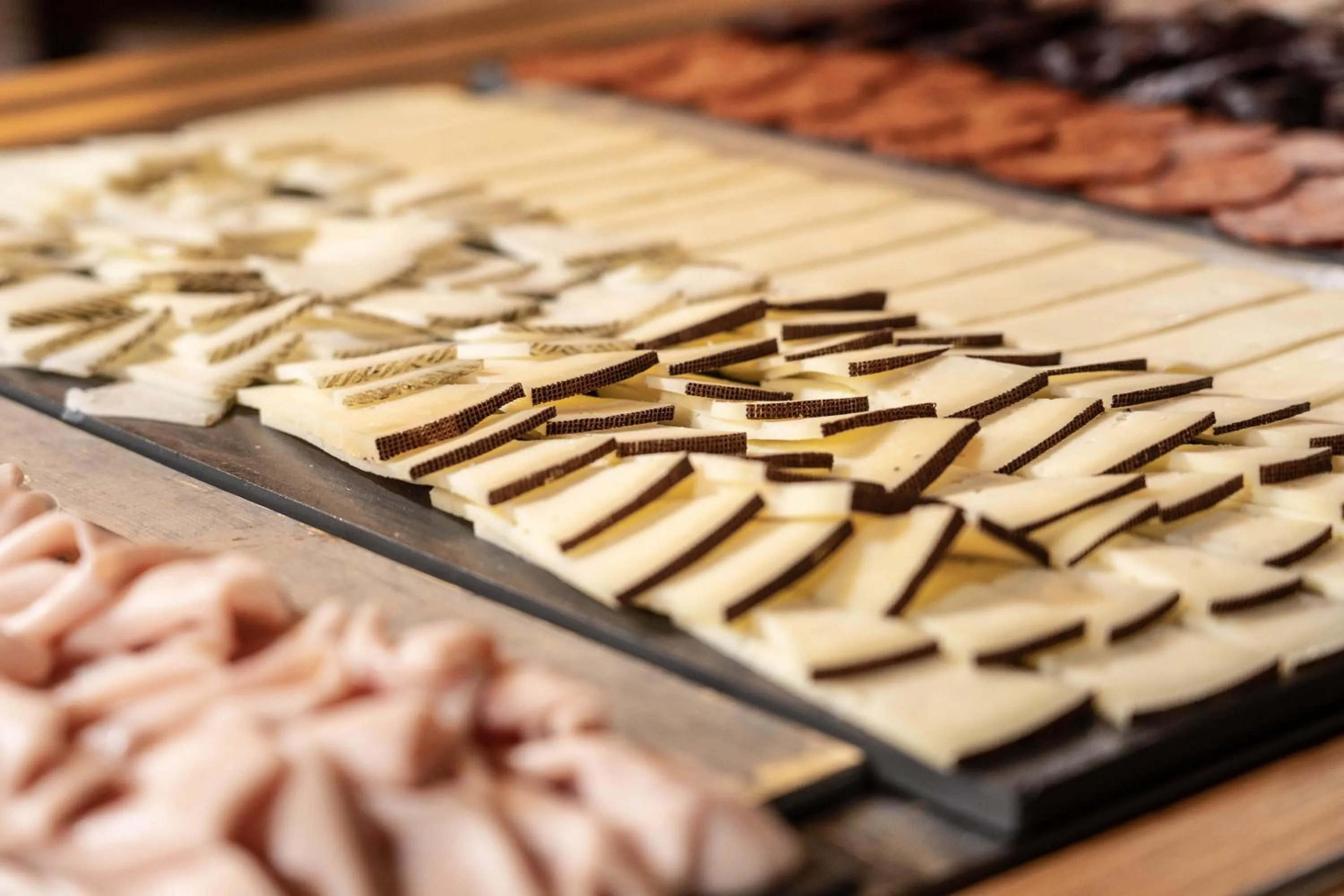 Buffet breakfast in Hotel Caldas