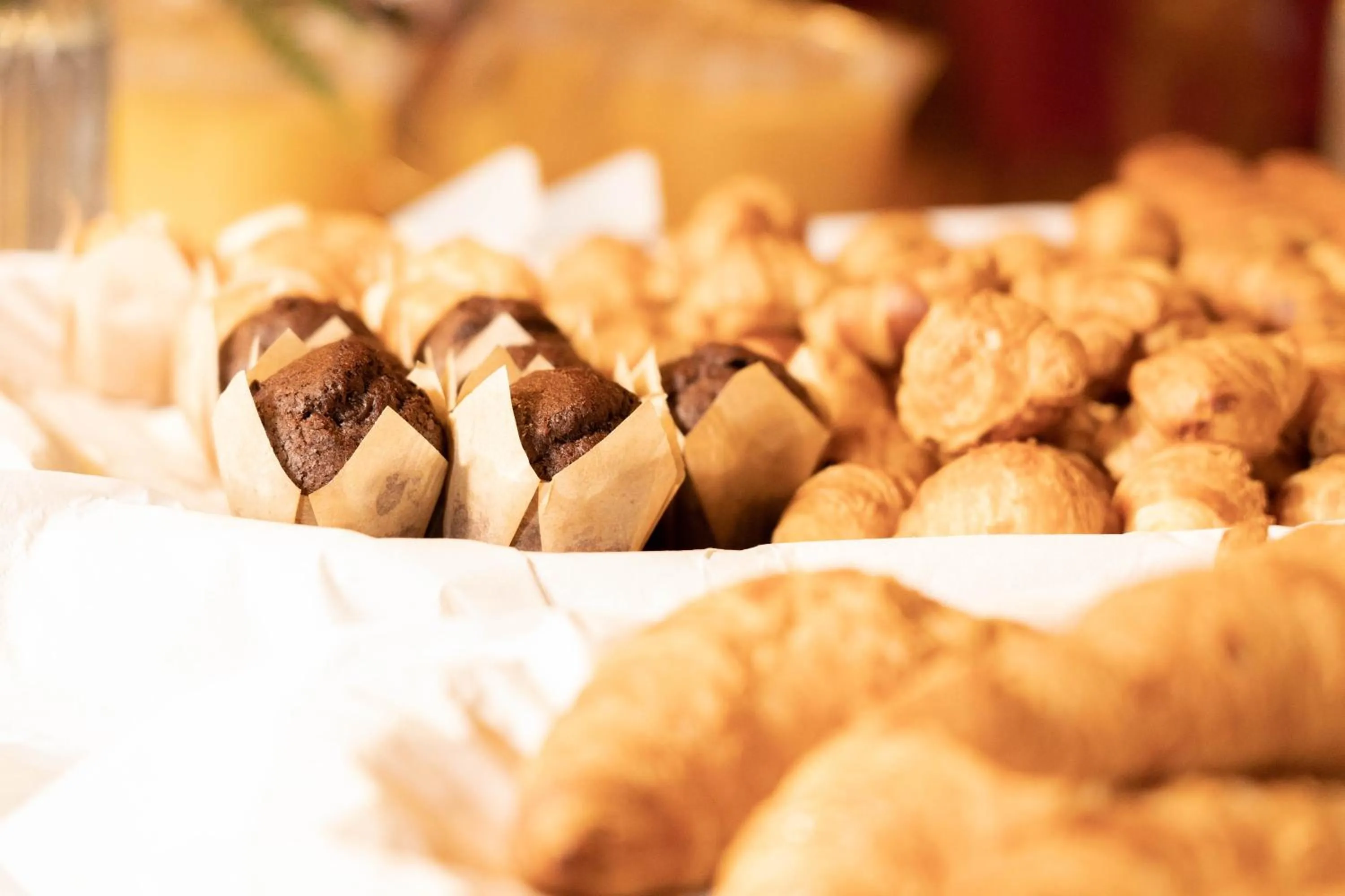 Buffet breakfast in Hotel Caldas