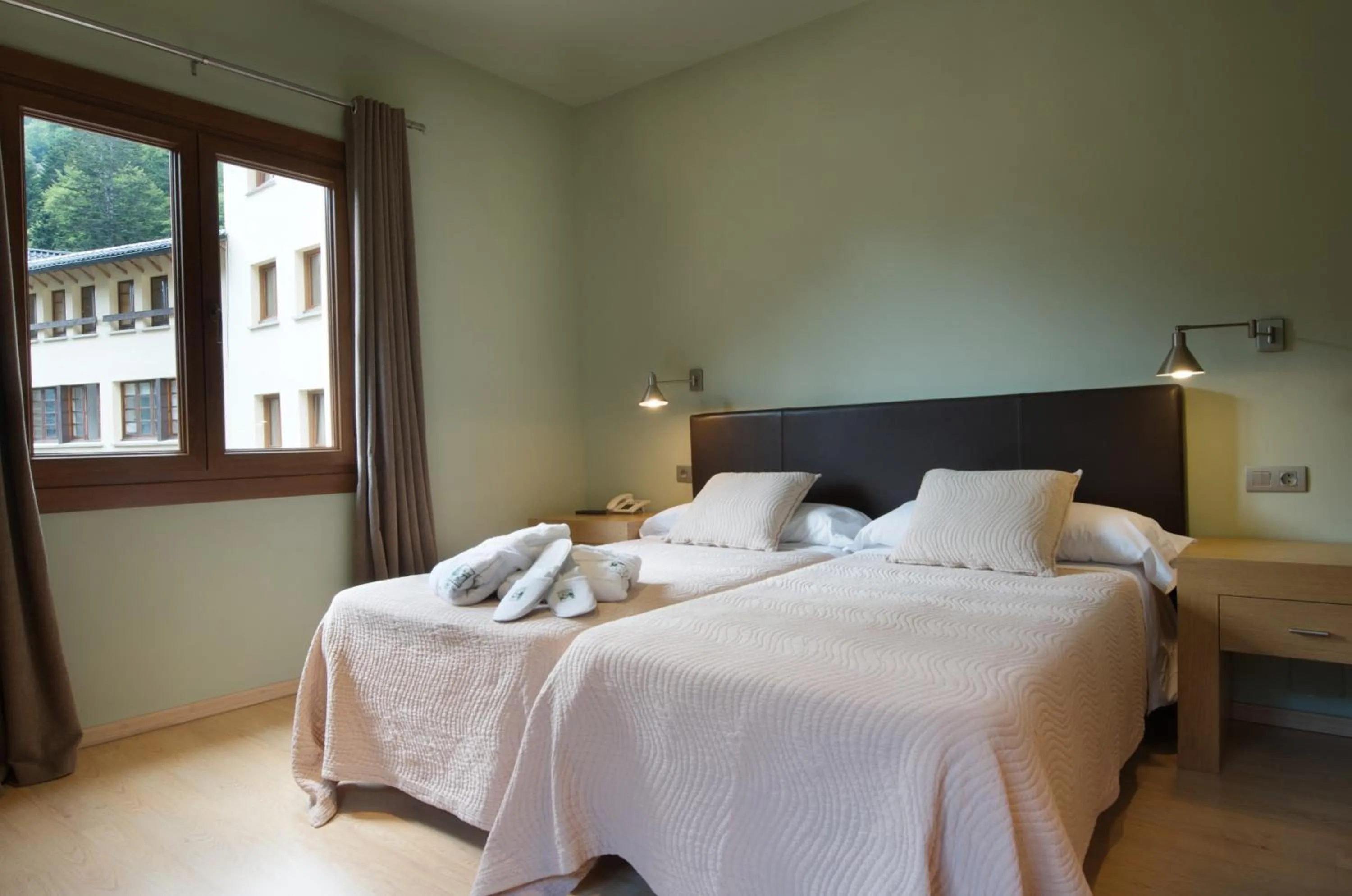 Bedroom, Bed in Hotel Manantial