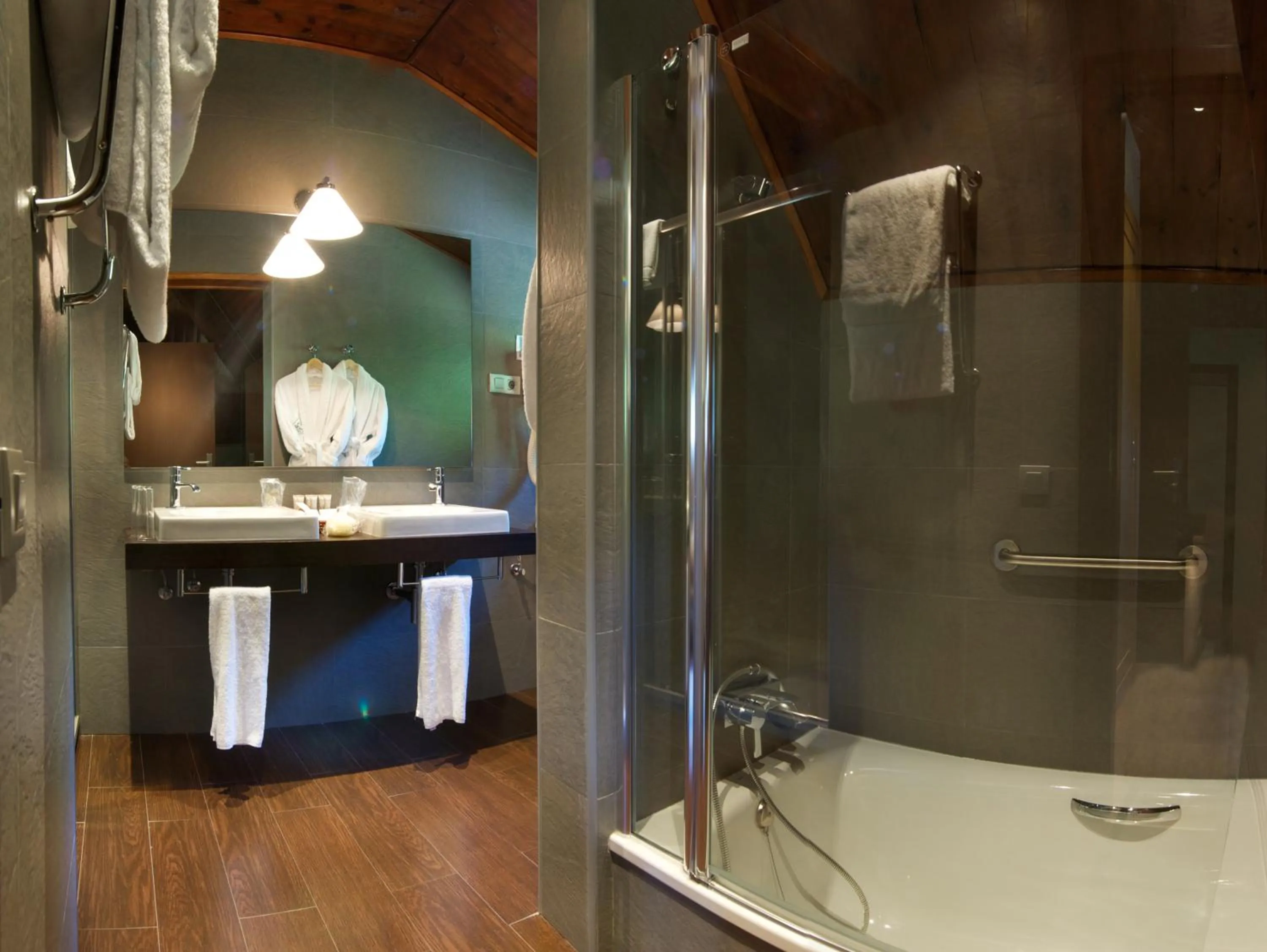 Bathroom in Hotel Manantial