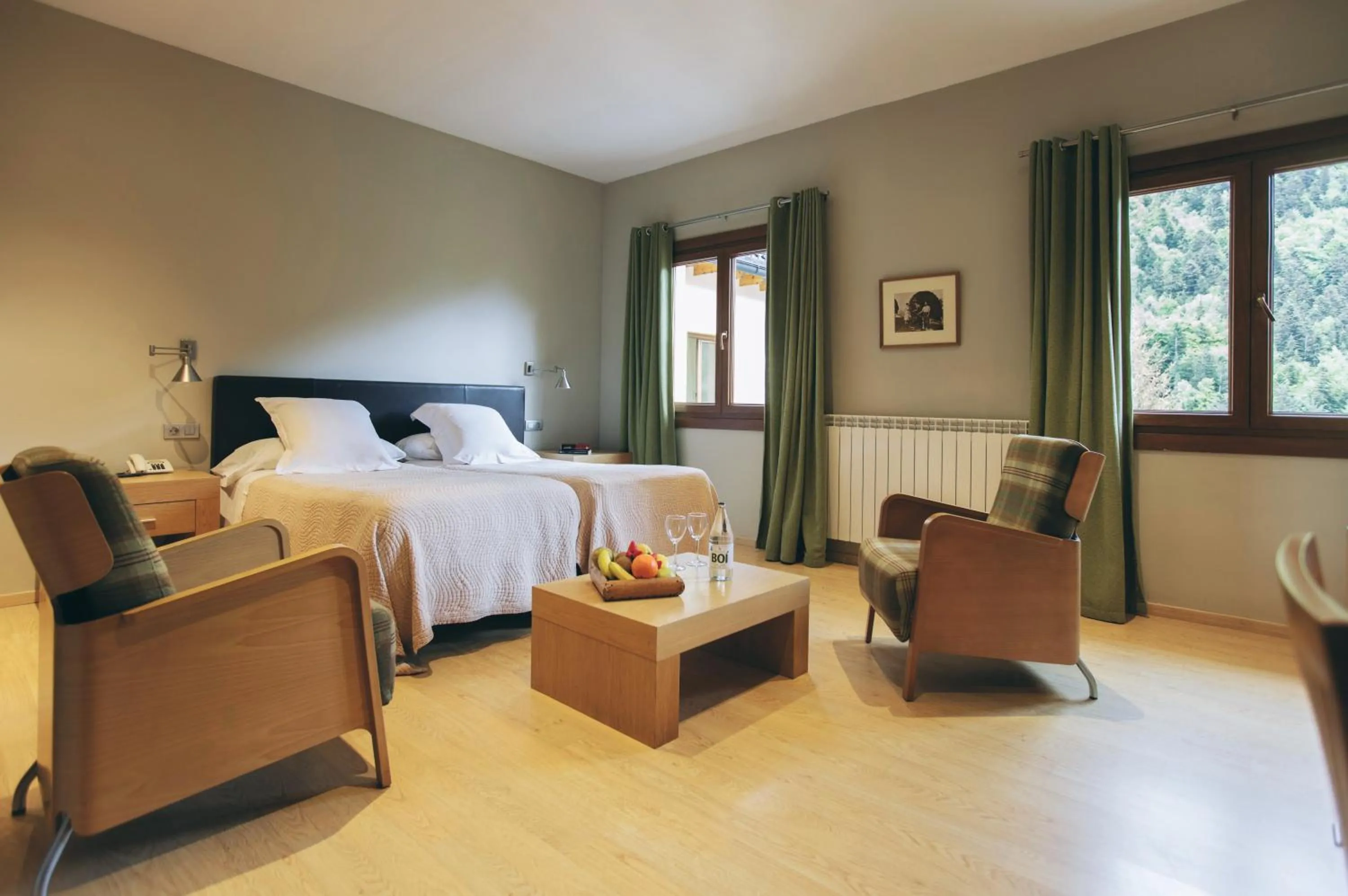 Decorative detail, Bed in Hotel Manantial