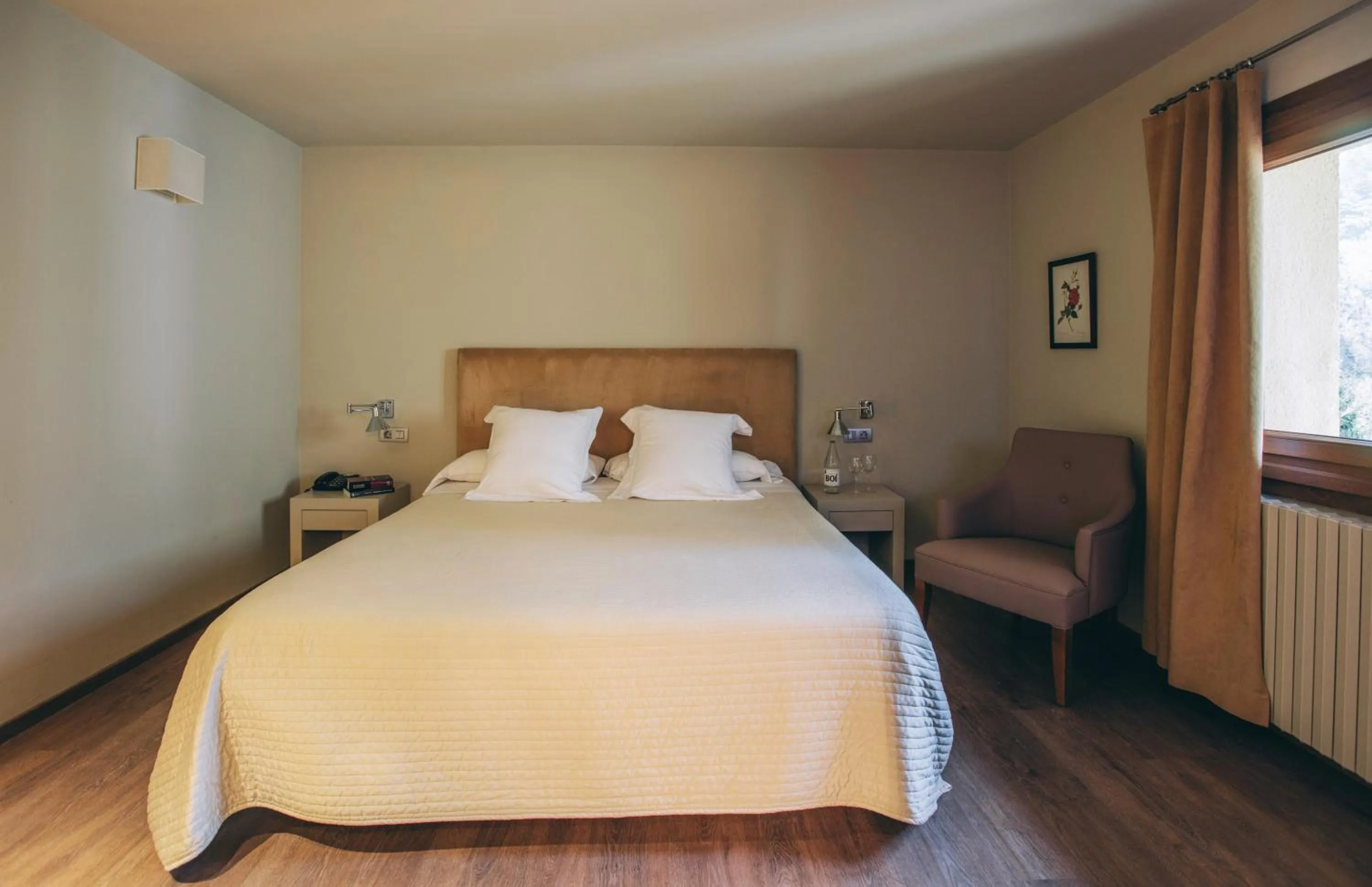 Decorative detail, Bed in Hotel Manantial