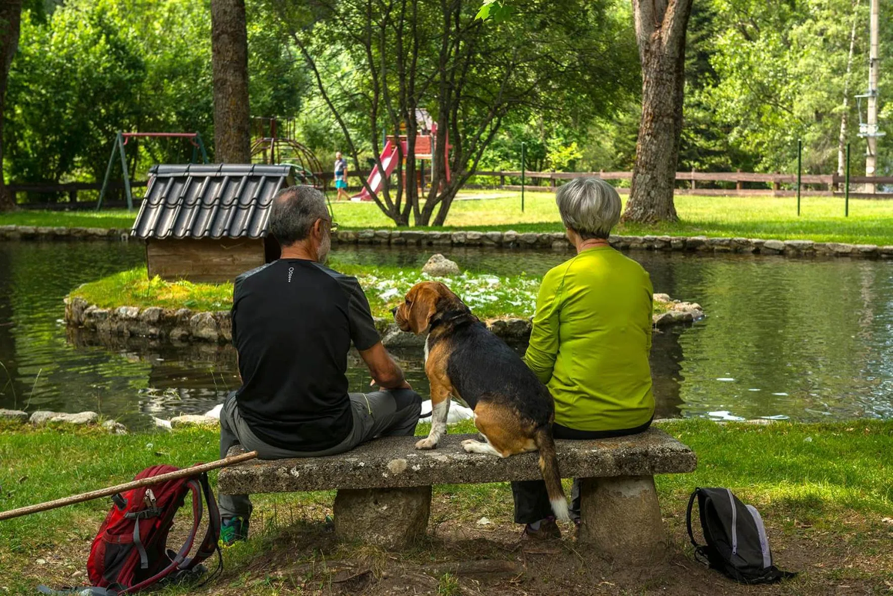 Garden in Hotel Manantial