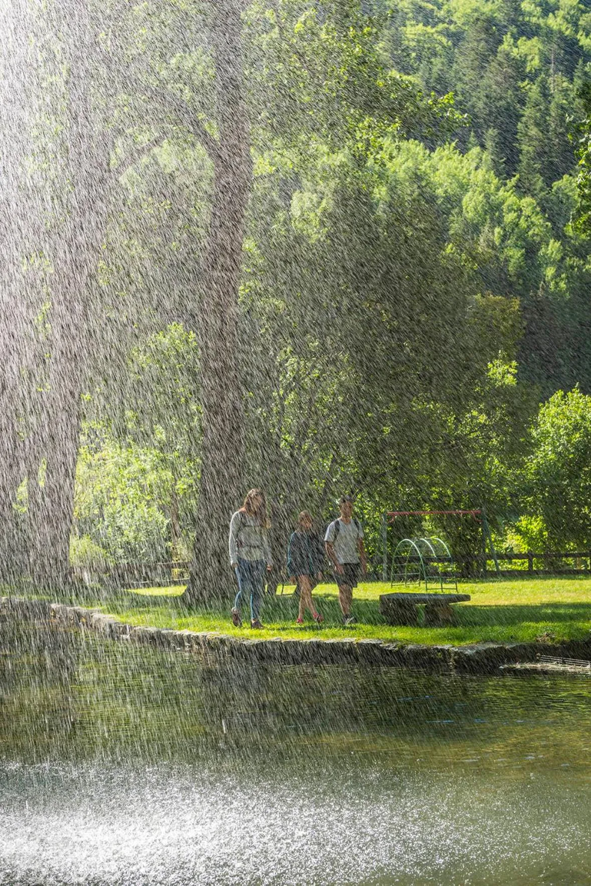 Garden in Hotel Manantial