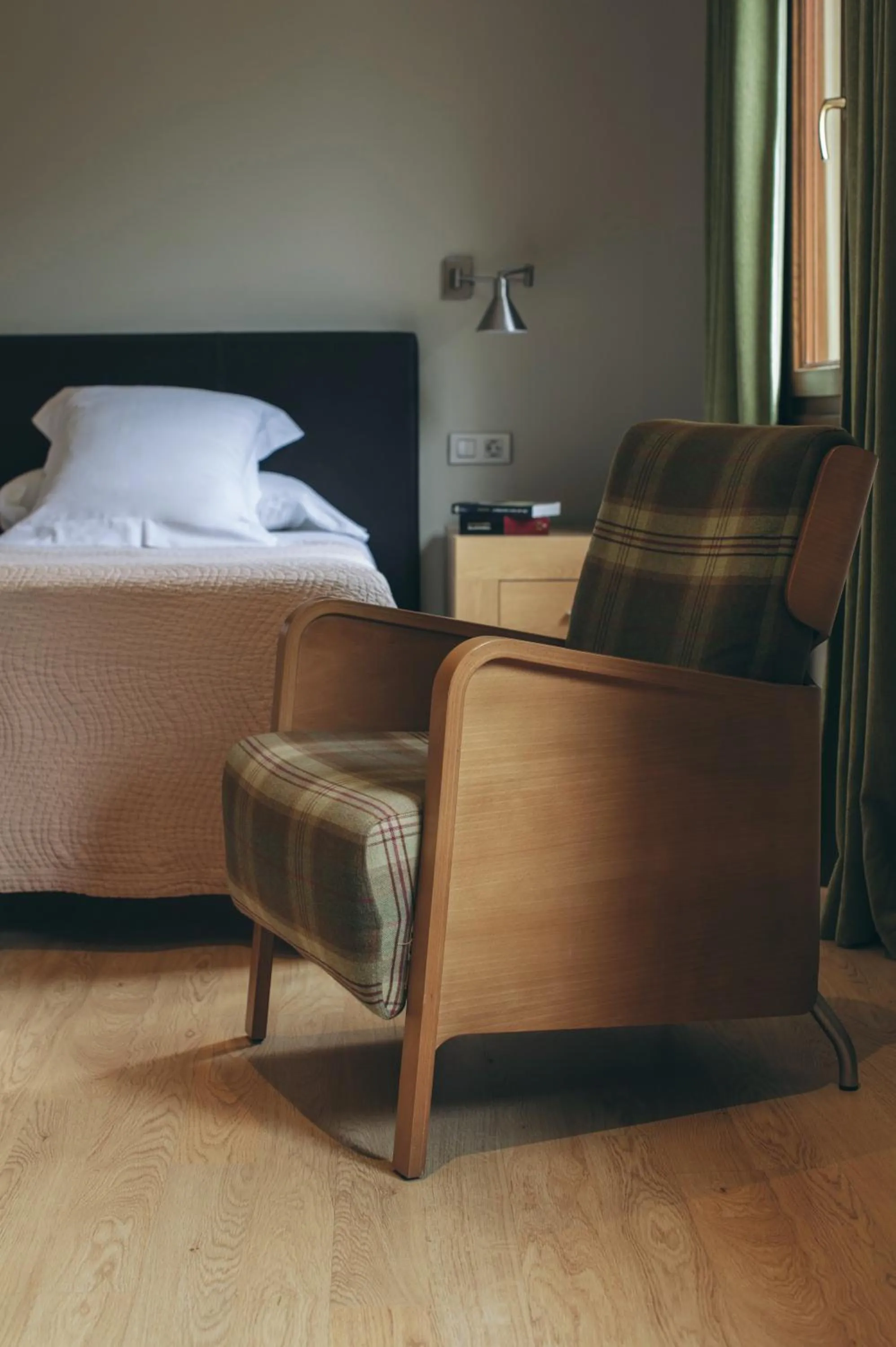 Decorative detail, Bed in Hotel Manantial