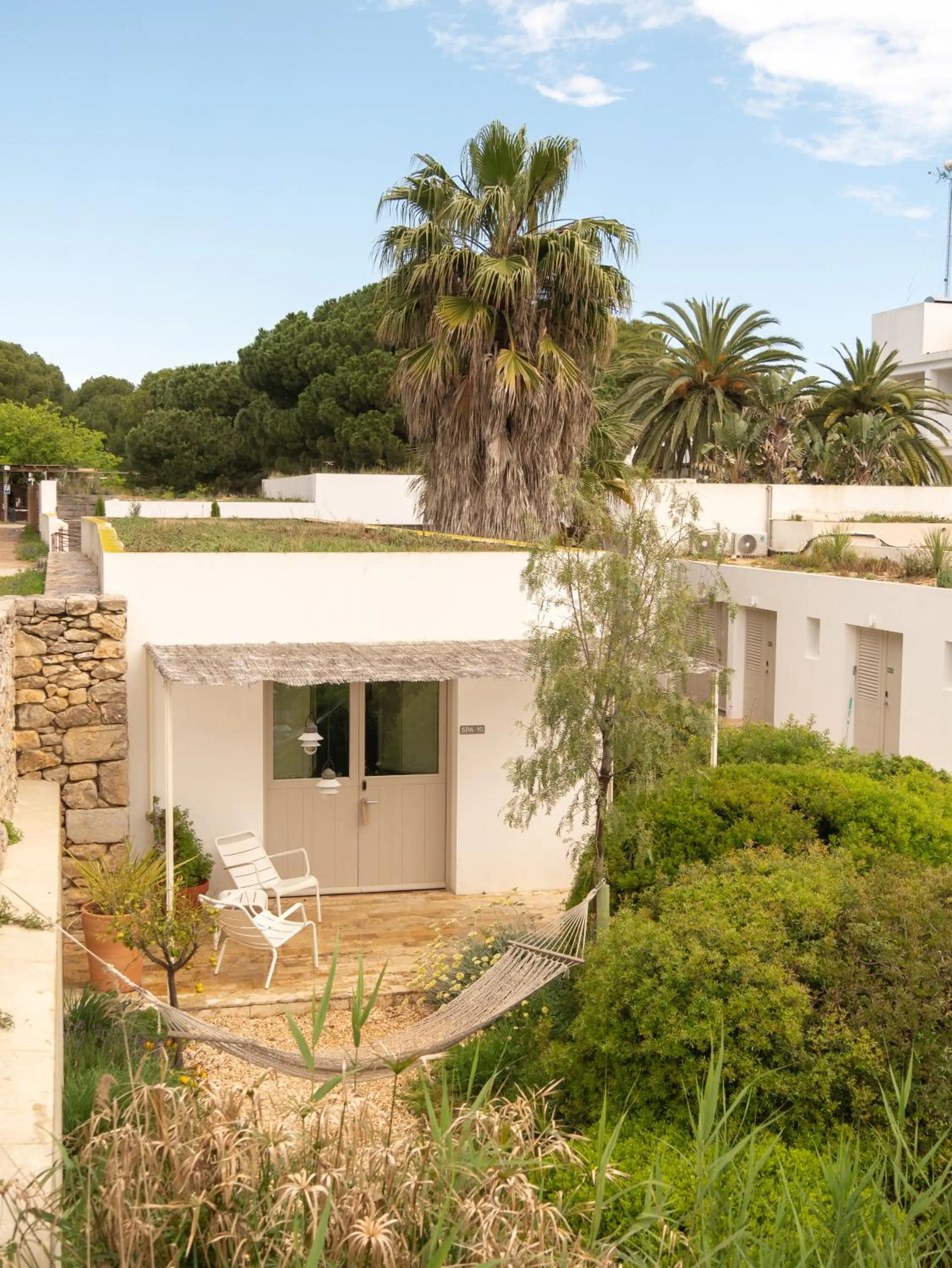 Garden in Hostal Empúries