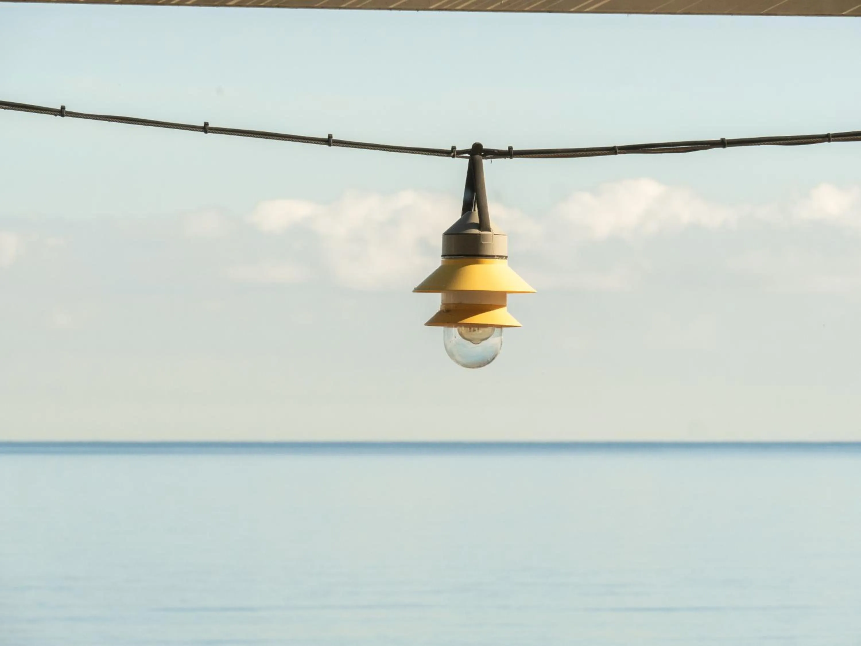 Sea view in Hostal Empúries