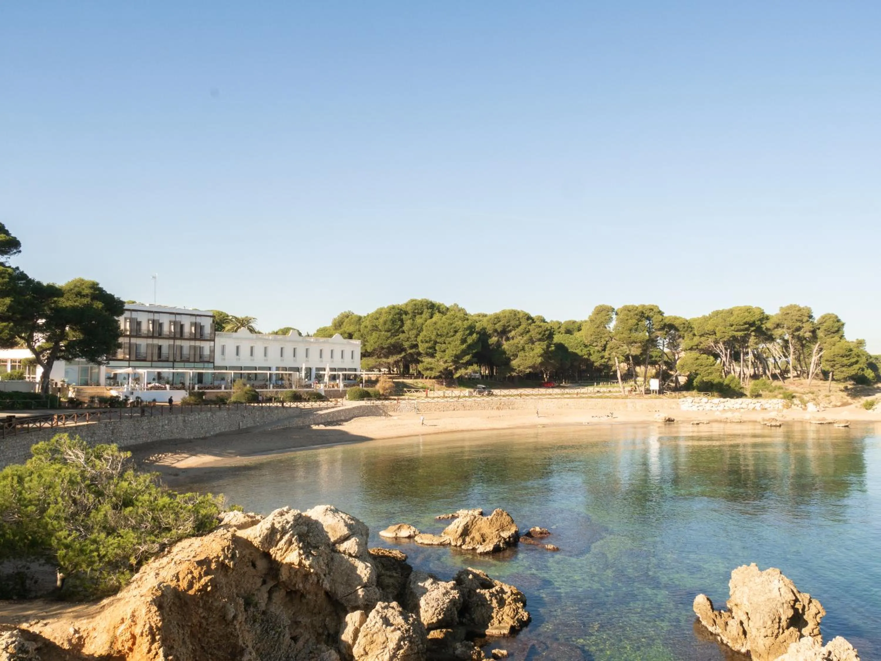 Natural landscape in Hostal Empúries