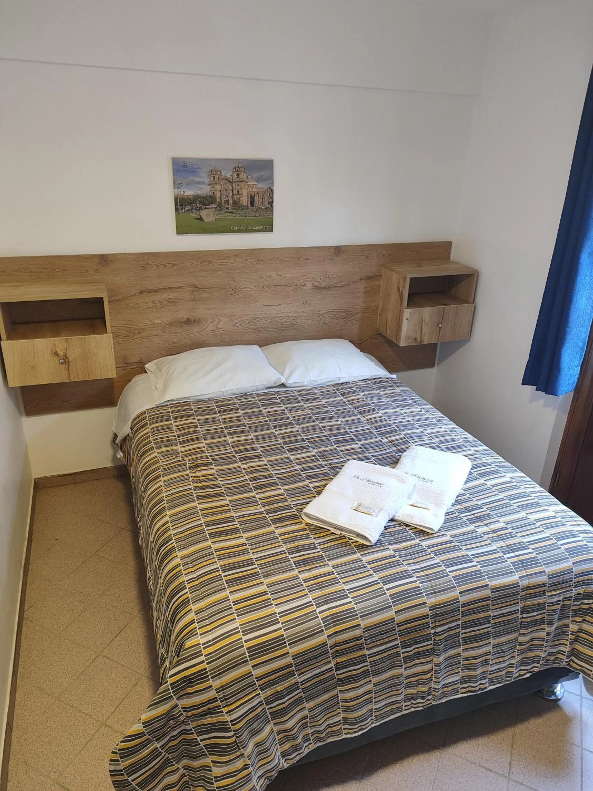 Bed in La Pascana Hospedaje