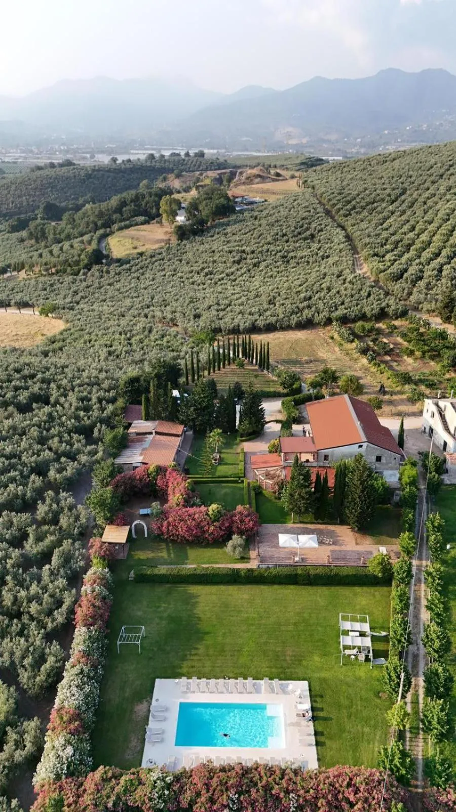 Bird's-eye View in ARIA - Villa di Campagna